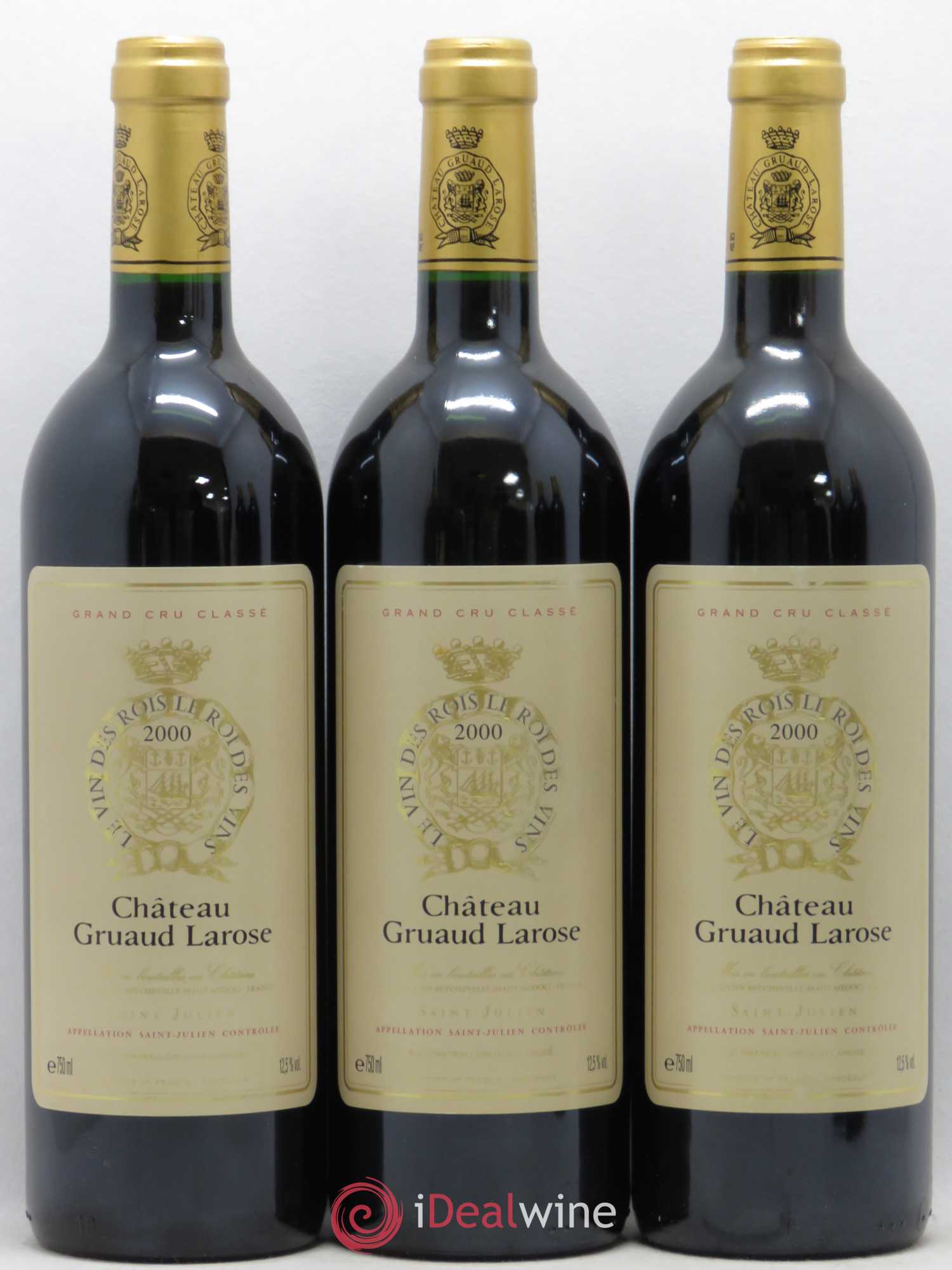 Château Gruaud Larose 2ème Grand Cru Classé 2000 - Lot de 6 bouteilles - 1