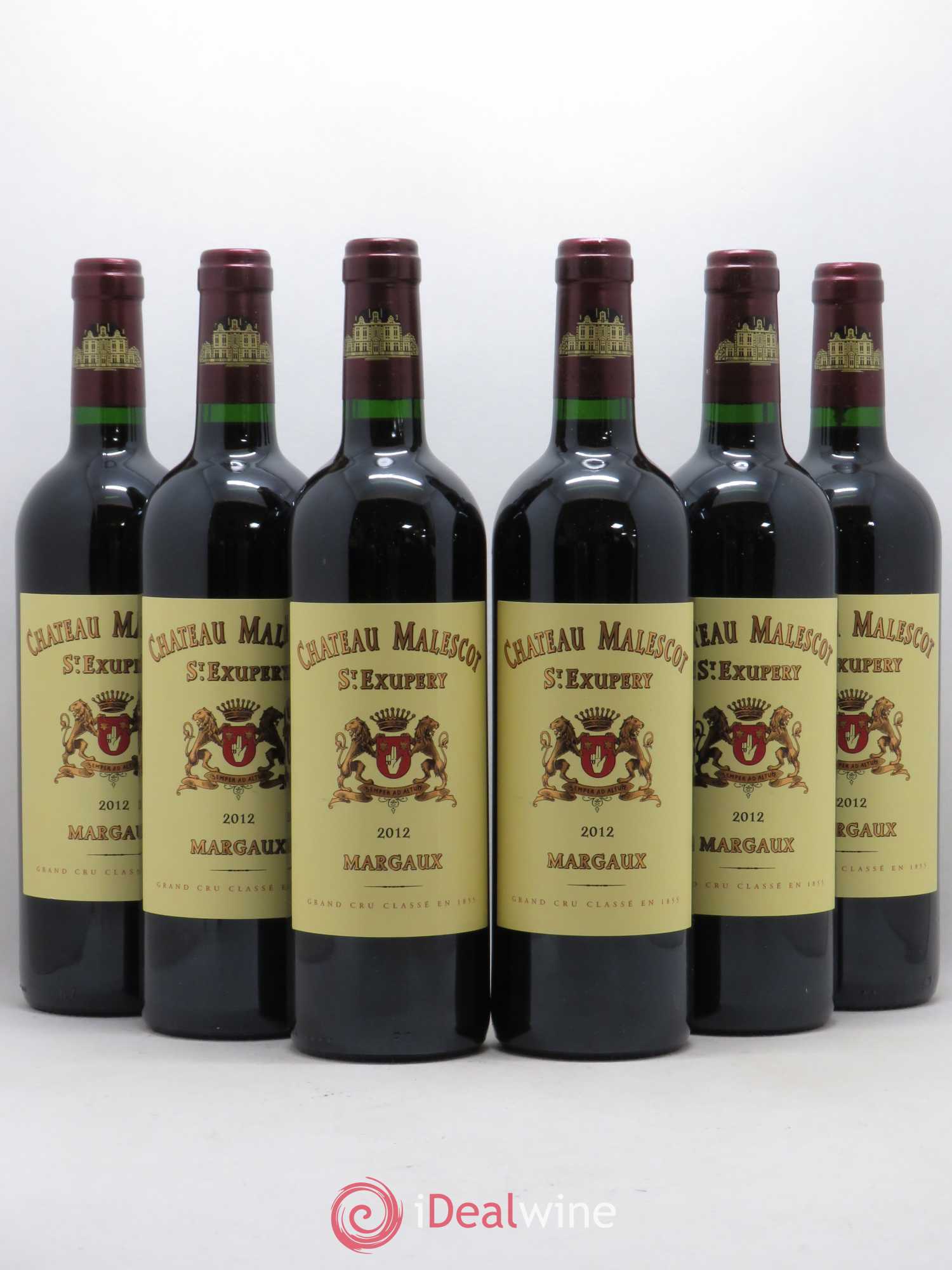 Château Malescot Saint-Exupéry 3ème Grand Cru Classé 2012 - Lot de 6 bouteilles - 0