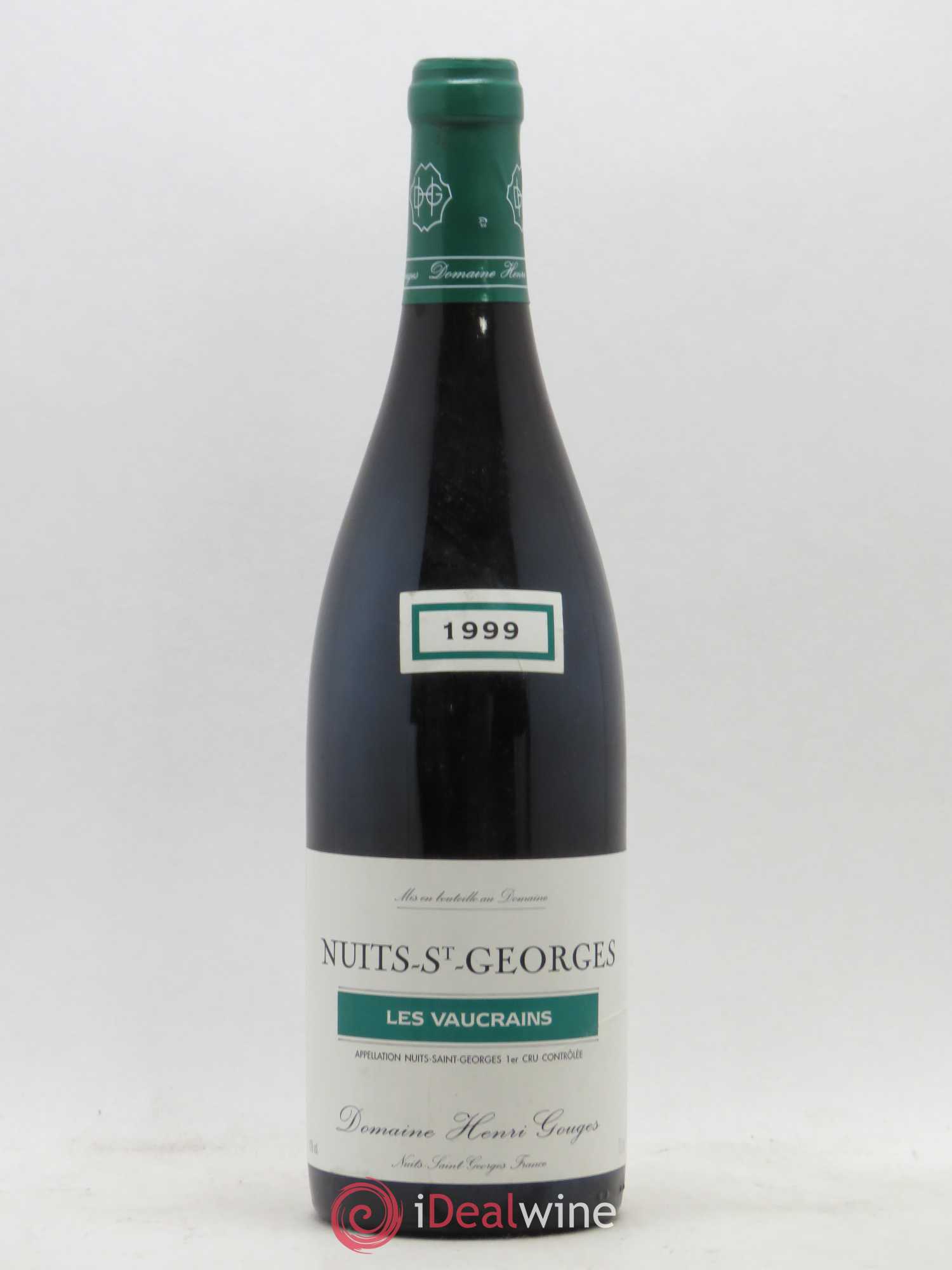 Nuits-Saint-Georges 1er Cru Les Vaucrains Henri Gouges 1999 - Lot de 1 bouteille - 0