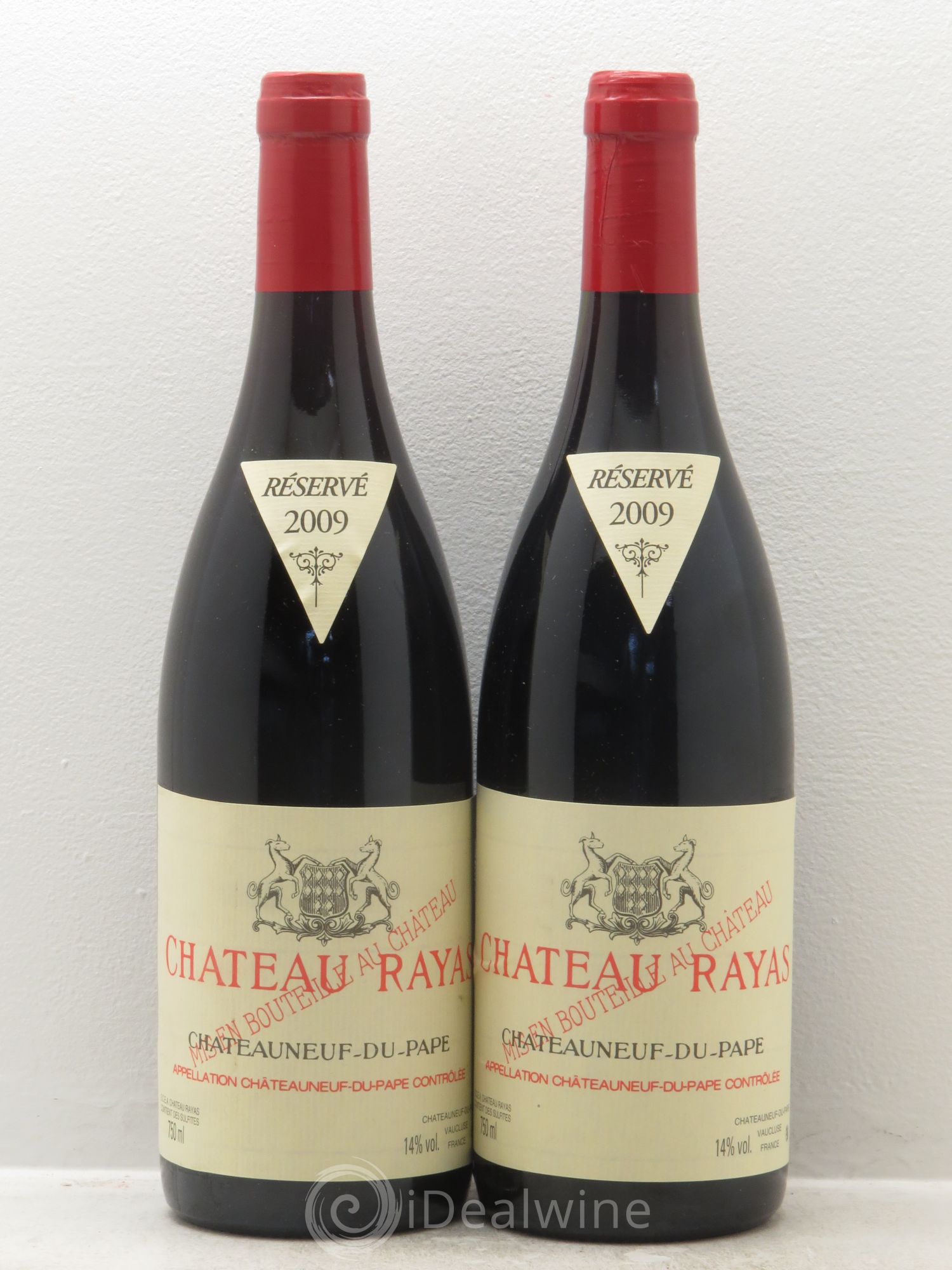 Châteauneuf-du-Pape Château Rayas Emmanuel Reynaud 2009 - Lot de 2 bouteilles - 0