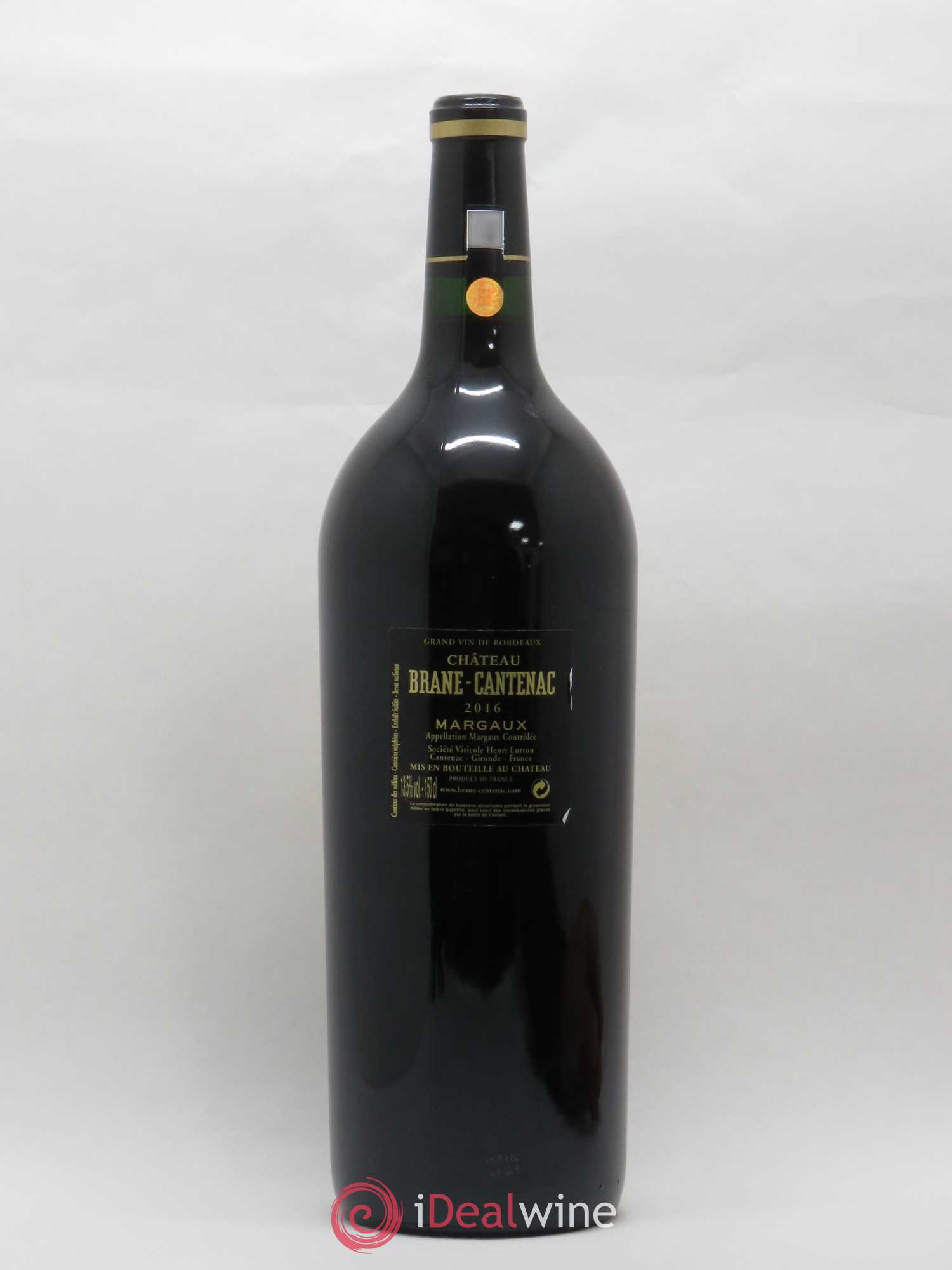 Château Brane Cantenac 2ème Grand Cru Classé 2016 - Lot de 1 magnum - 1
