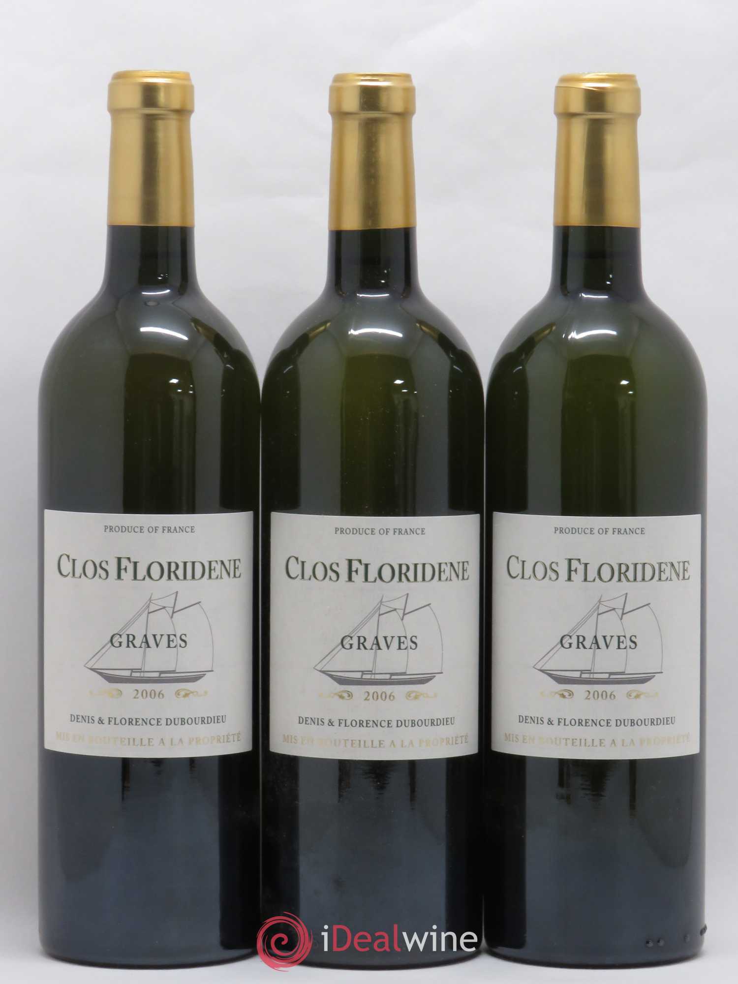 Clos Floridène 2006 - Lot de 12 bouteilles - 1