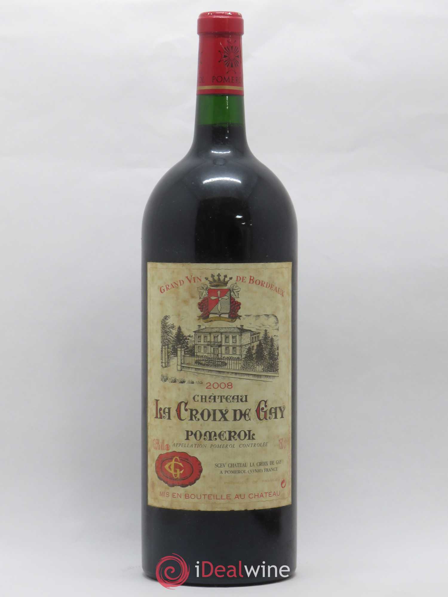 Château la Croix de Gay 2008 - Lot de 1 magnum - 0