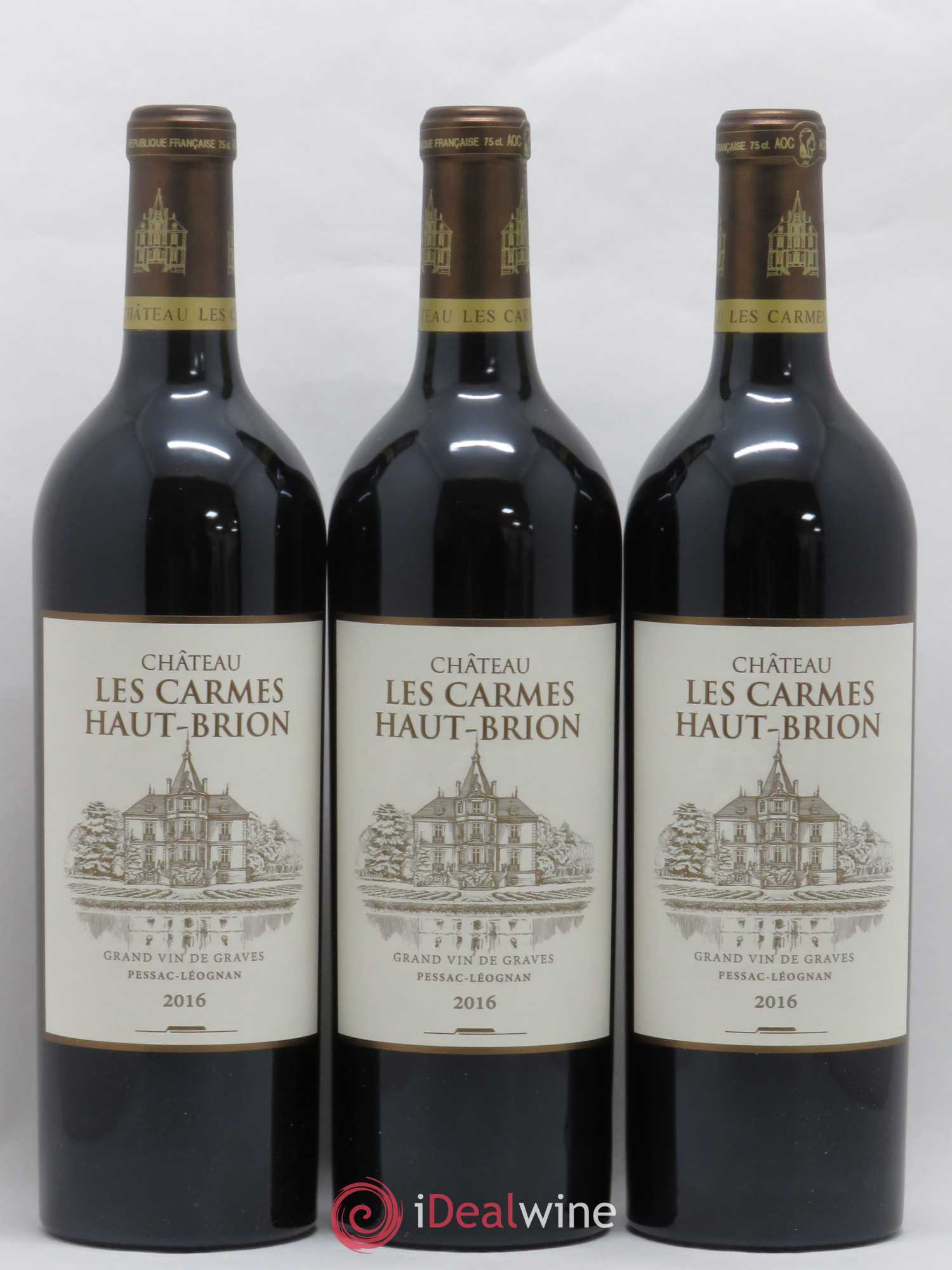 Château Les Carmes Haut-Brion 2016 - Lot de 6 bouteilles - 3