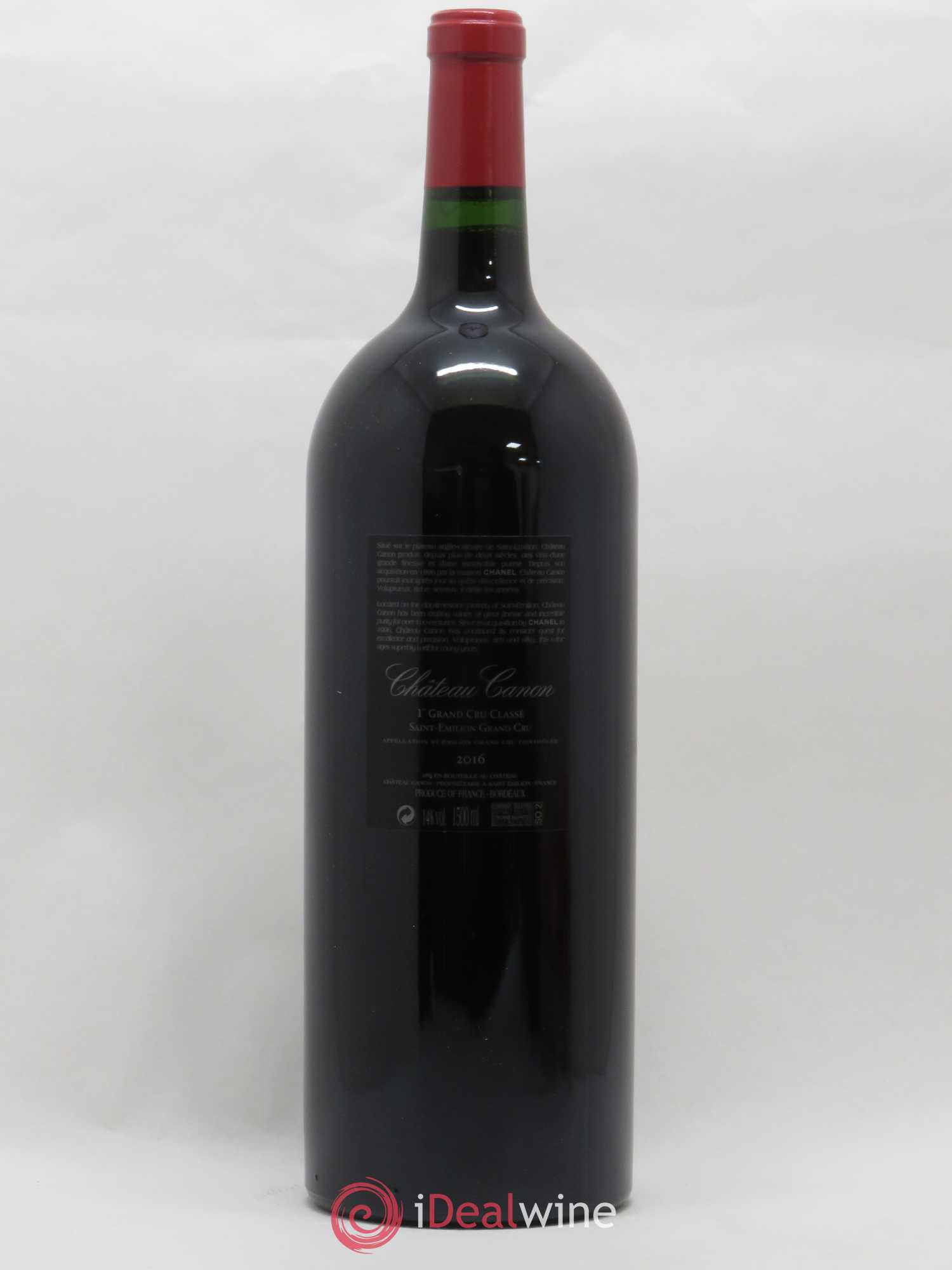 Château Canon 1er Grand Cru Classé B 2016 - Lot de 1 magnum - 1