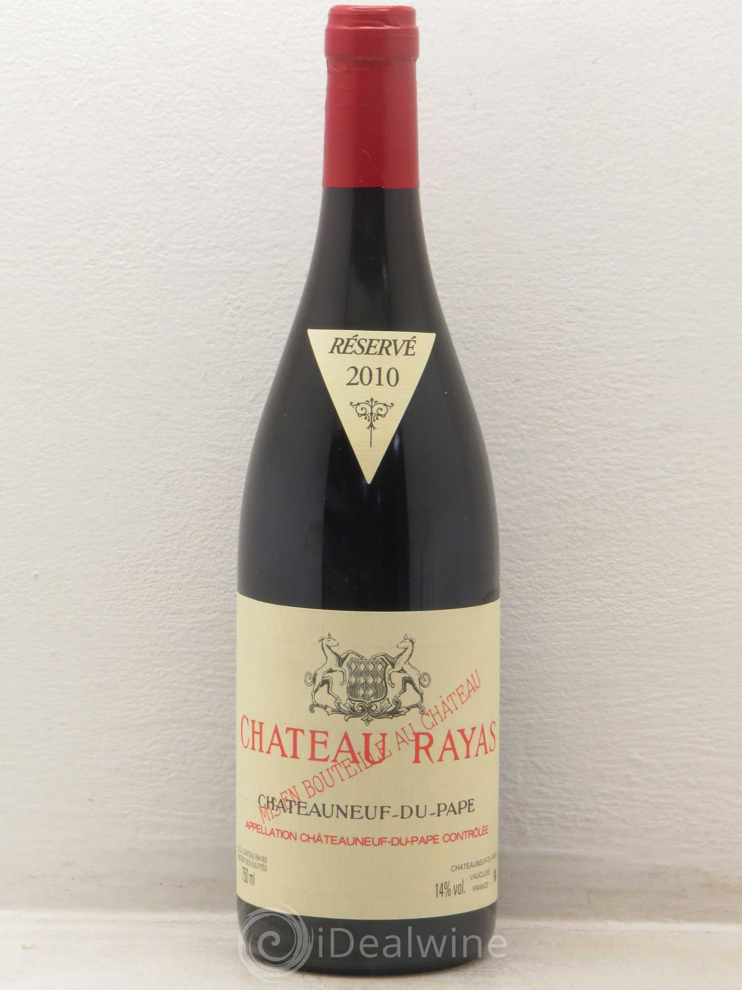Châteauneuf-du-Pape Château Rayas Emmanuel Reynaud 2010 - Lot de 1 bouteille - 0