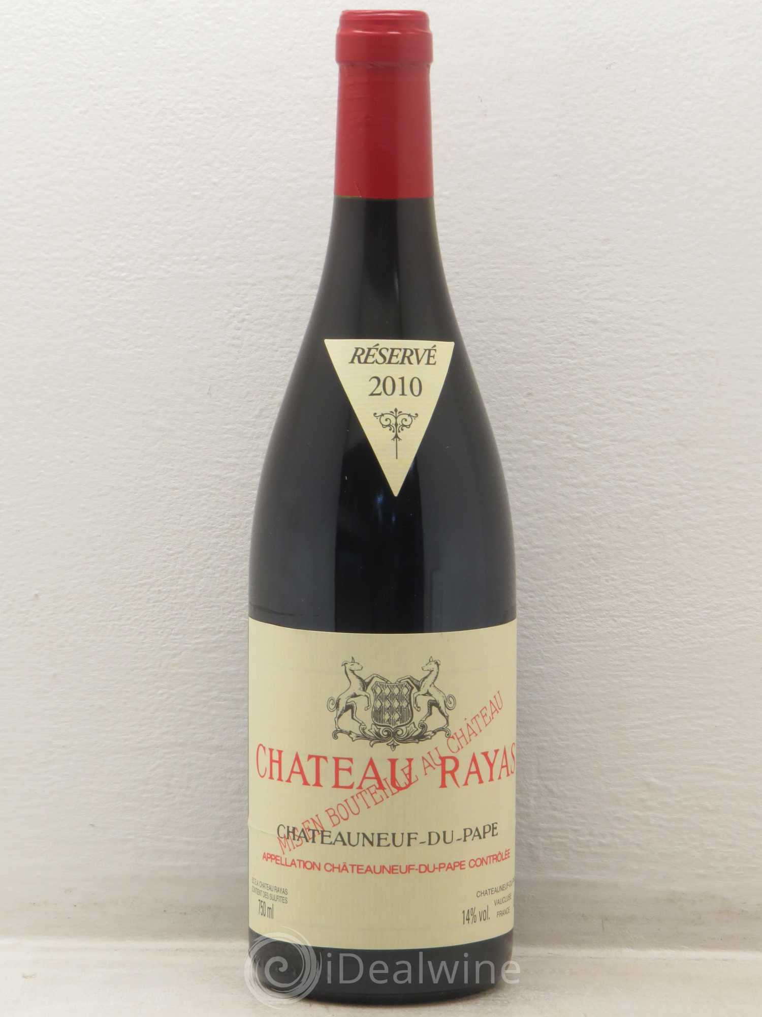 Châteauneuf-du-Pape Château Rayas Emmanuel Reynaud 2010 - Lot de 1 bouteille - 0