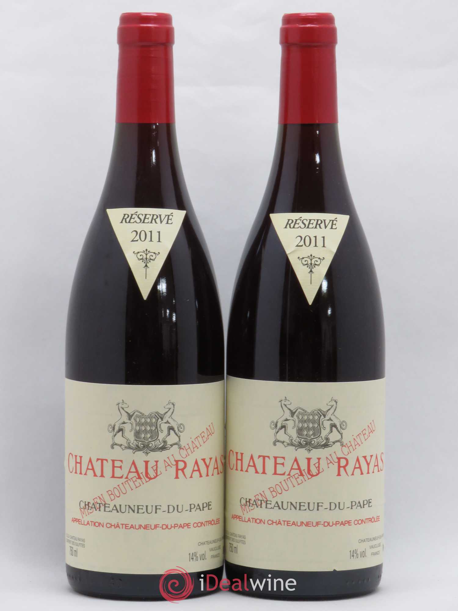 Châteauneuf-du-Pape Château Rayas Emmanuel Reynaud 2011 - Lot de 2 bouteilles - 0