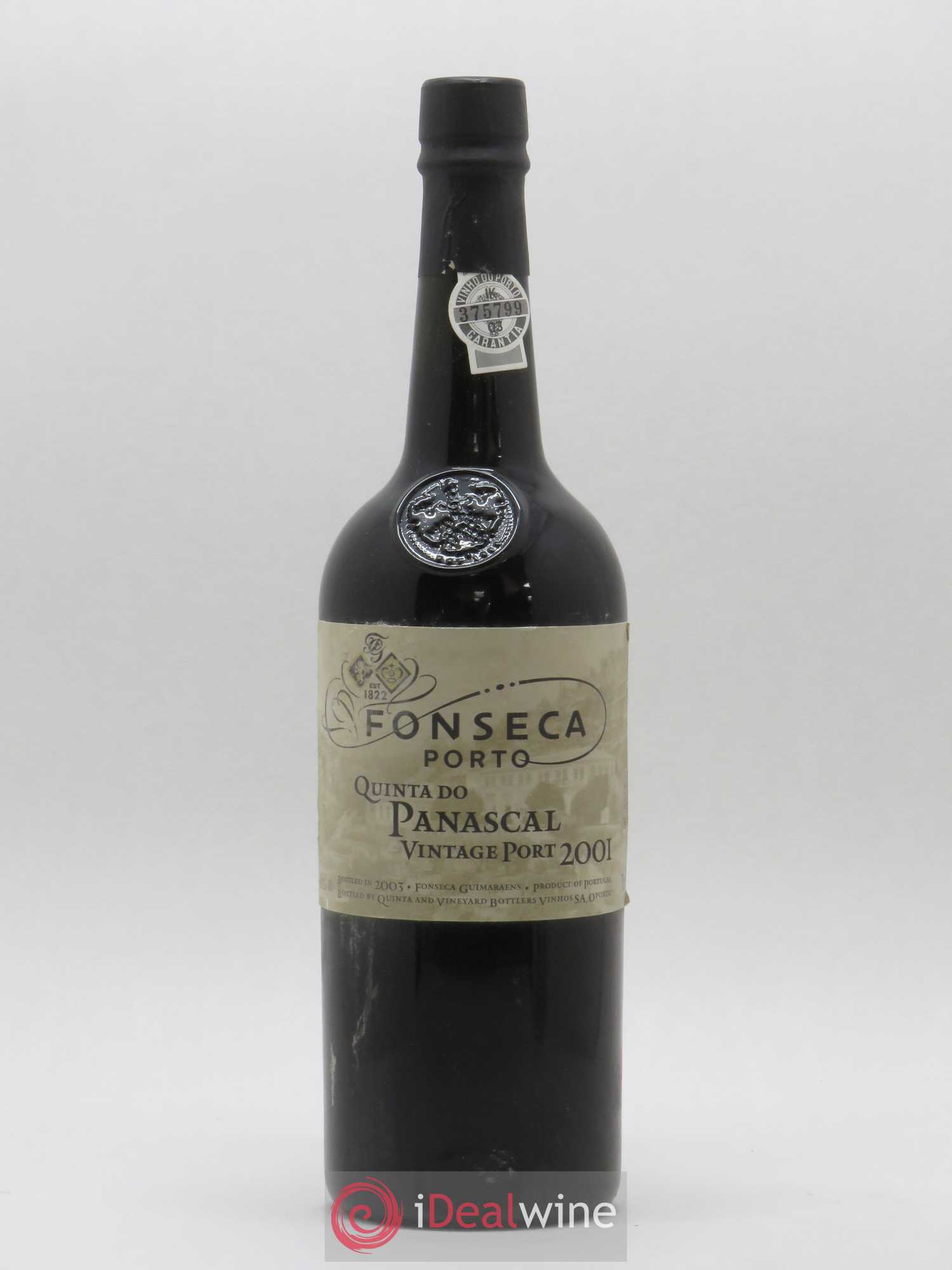 Porto Fonseca Quinta do Panascal Vintage Port 2001 - Lot de 1 bouteille - 0