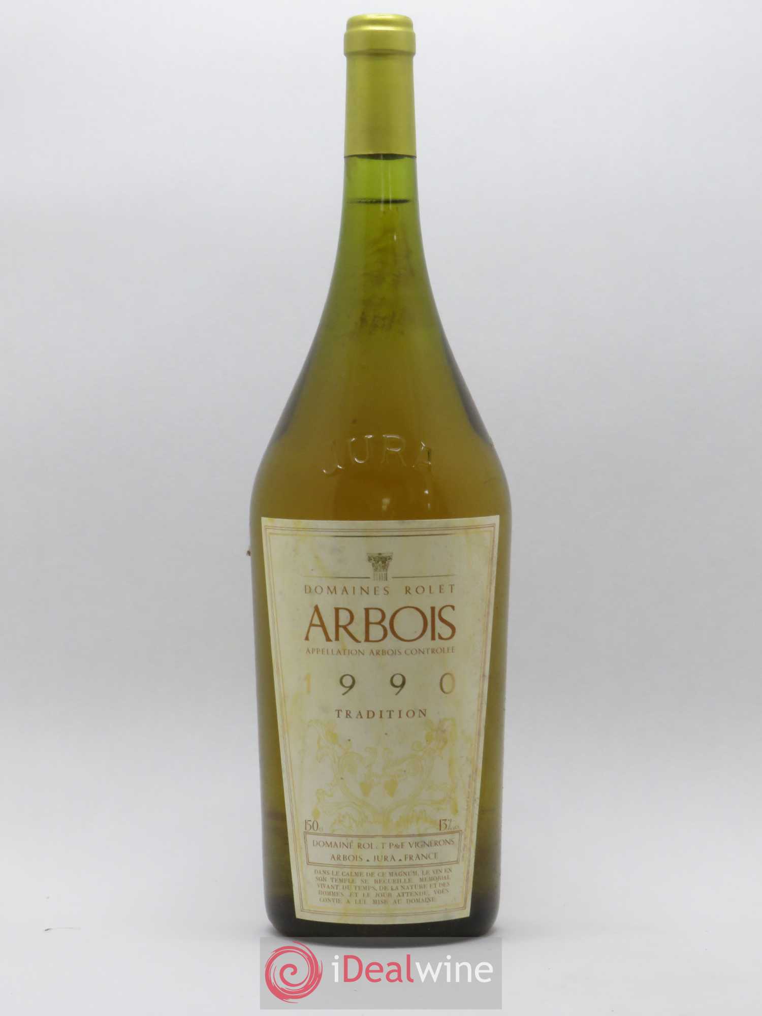 Arbois Tradition Domaine Rolet 1990 - Lot de 1 magnum - 0