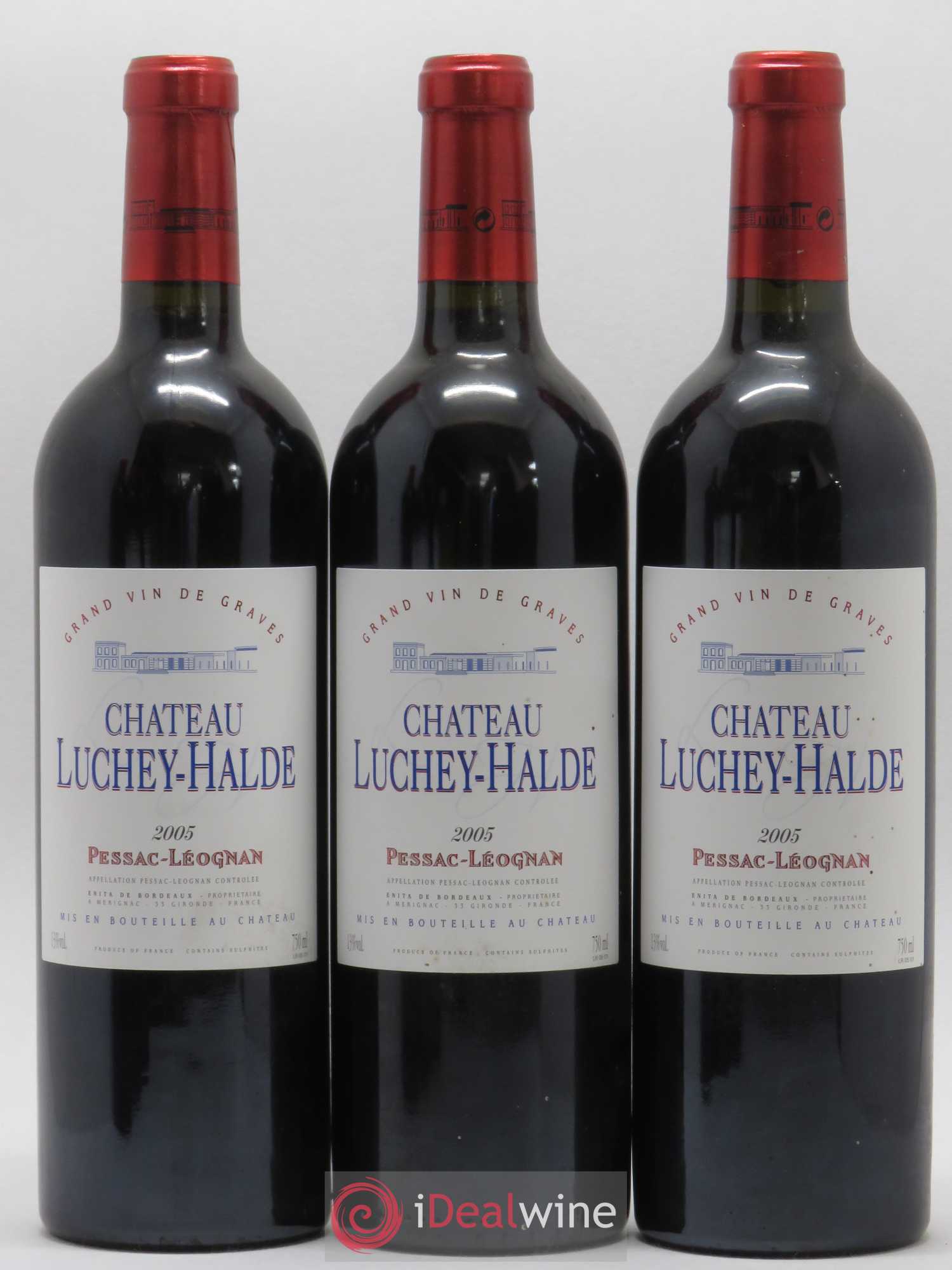 Pessac-Léognan Château Luchey Halde 2005 - Lotto di 6 bottiglie - 2