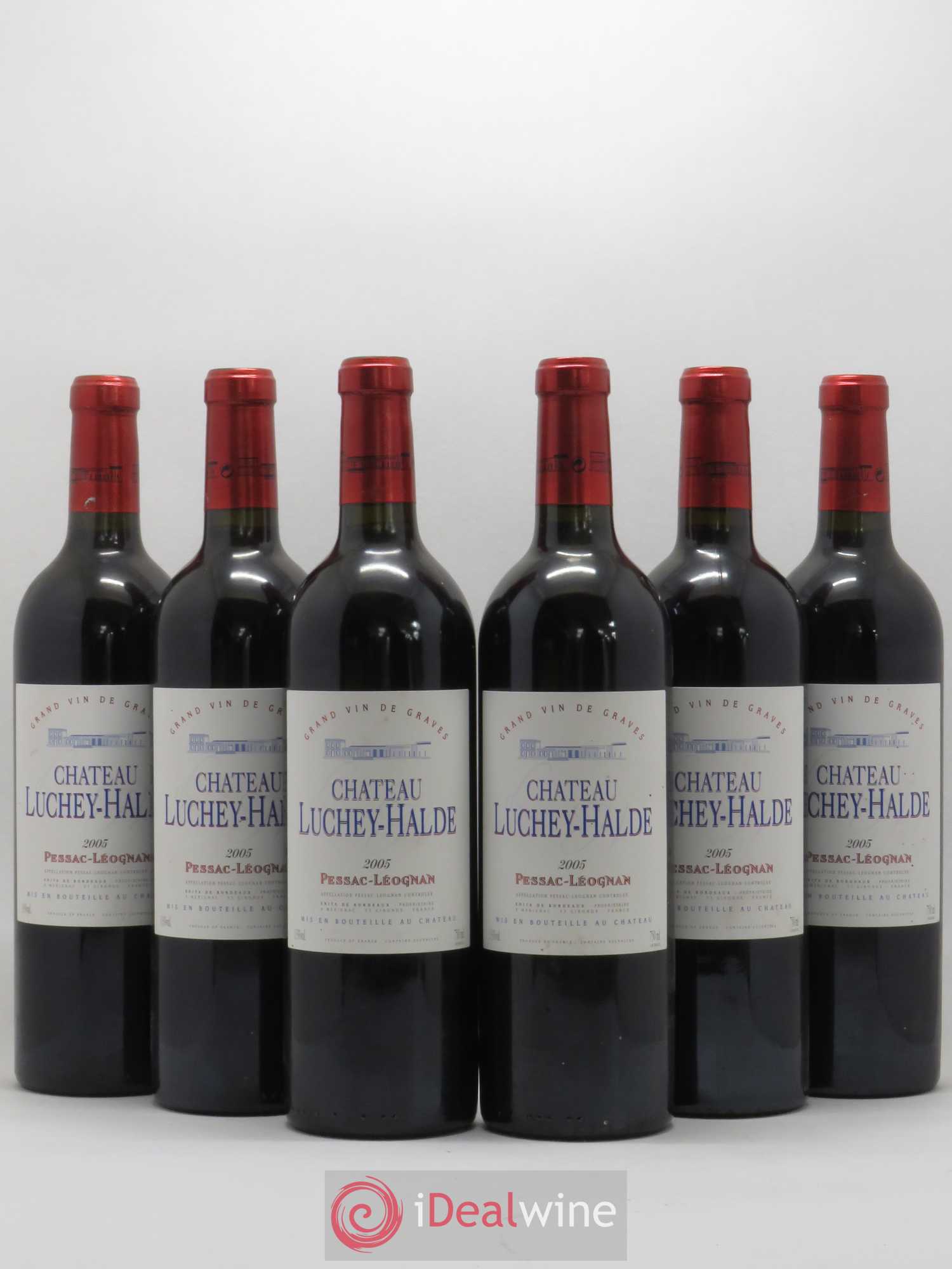 Pessac-Léognan Château Luchey Halde 2005 - Lotto di 6 bottiglie - 0
