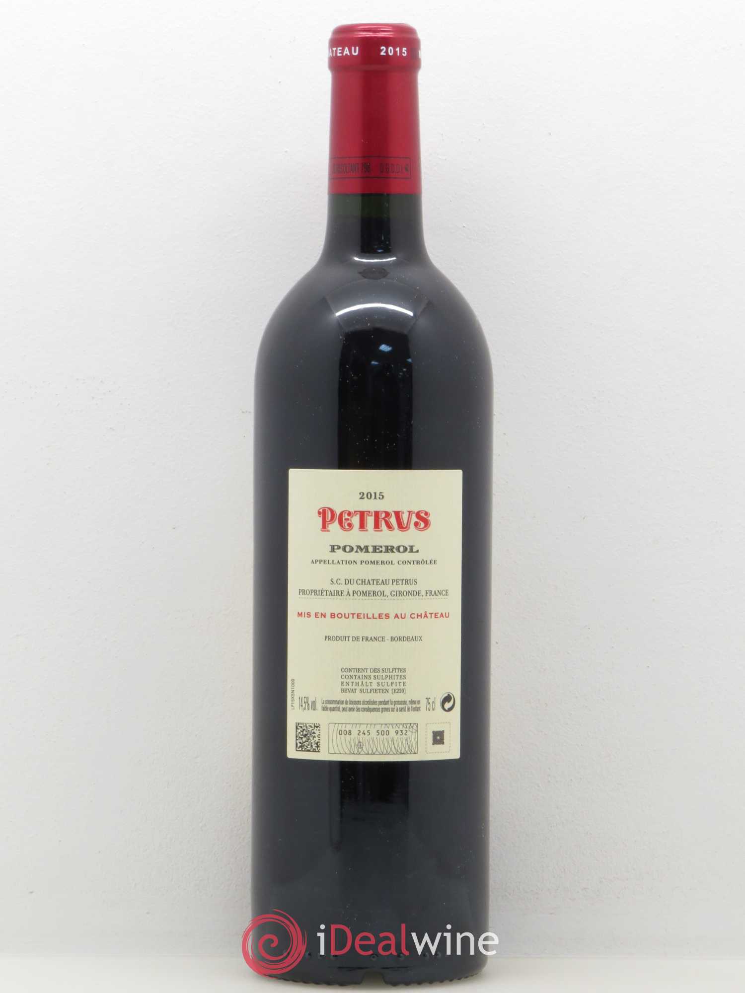 Petrus 2015 - Lot de 1 bouteille - 1