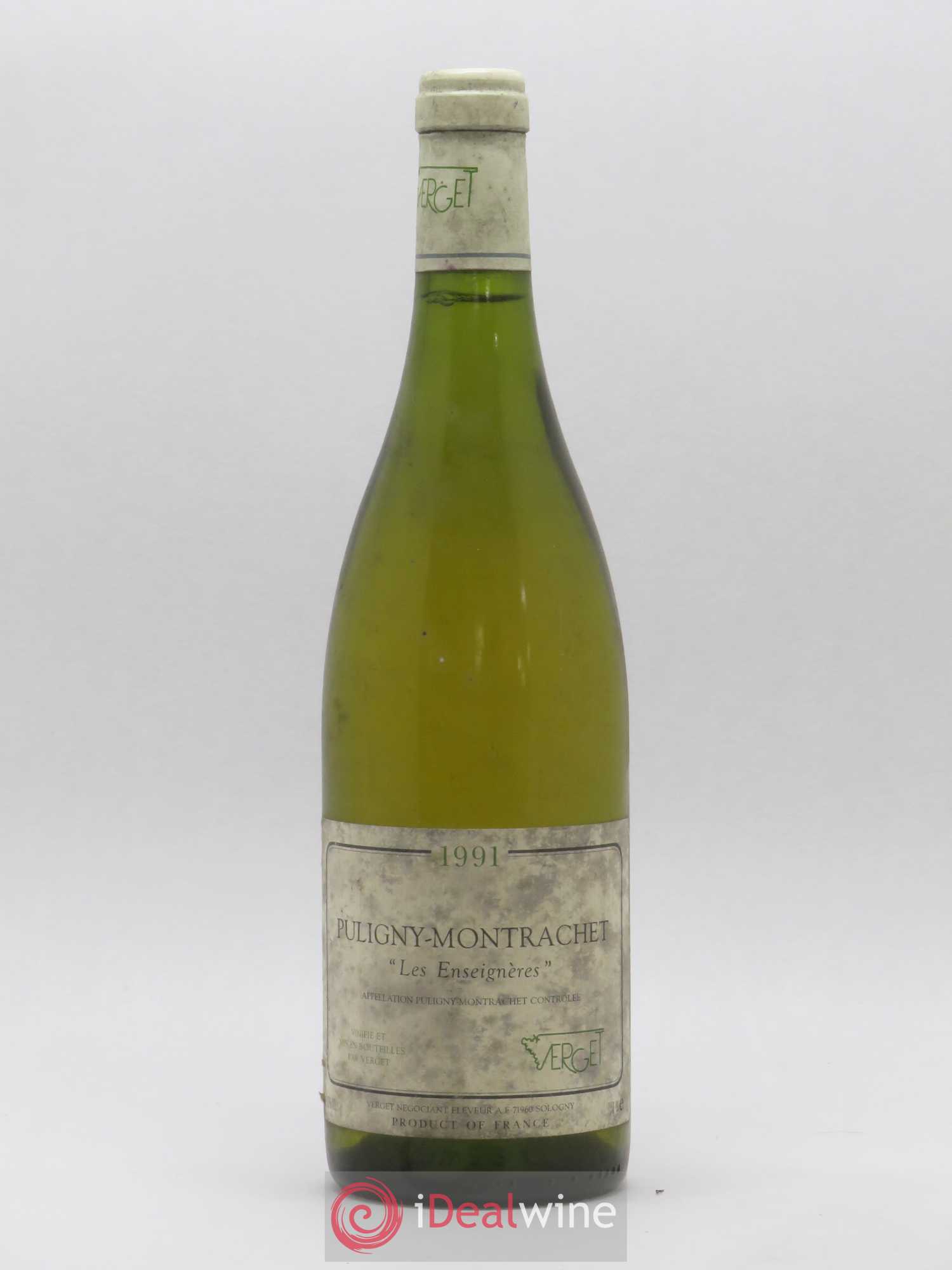 Puligny-Montrachet Les Enseignères Verget 1991 - Posten von 1 Flasche - 0