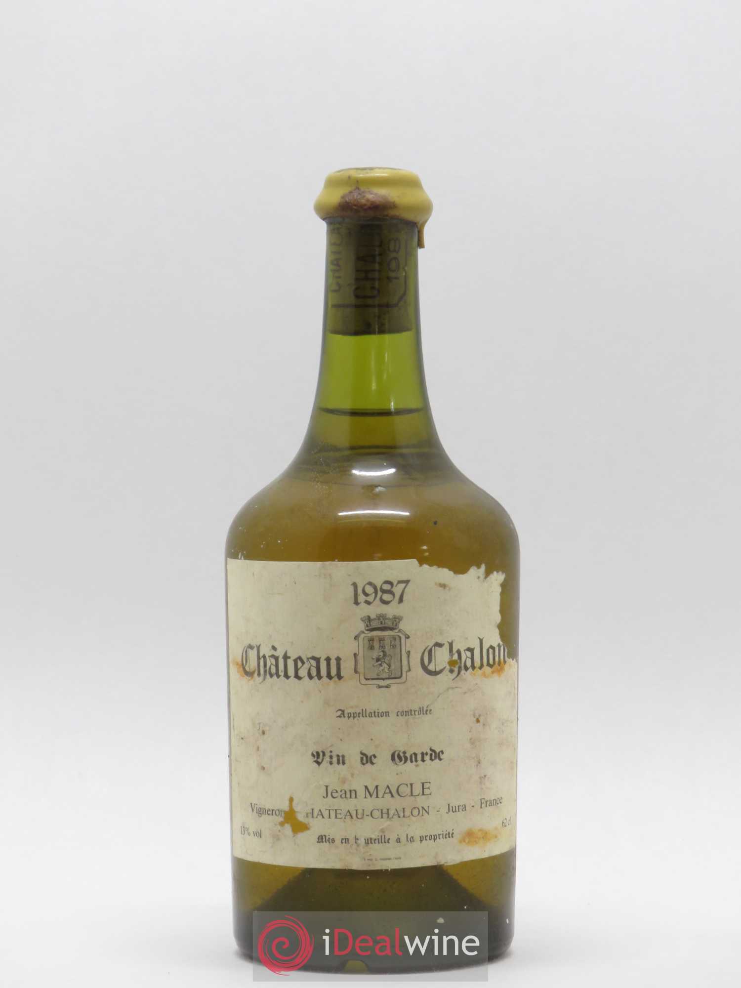 Château-Chalon Jean Macle 1987 - Lot de 1 bouteille - 0