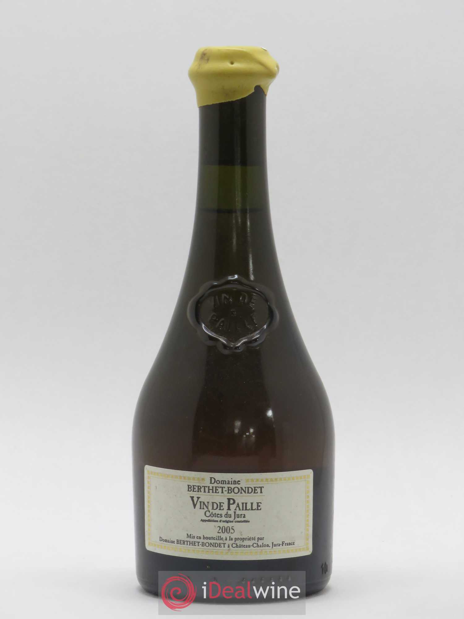 Côtes du Jura Vin de Paille Berthet-Bondet 2005 - Lotto di 1 mezza bottiglia - 0