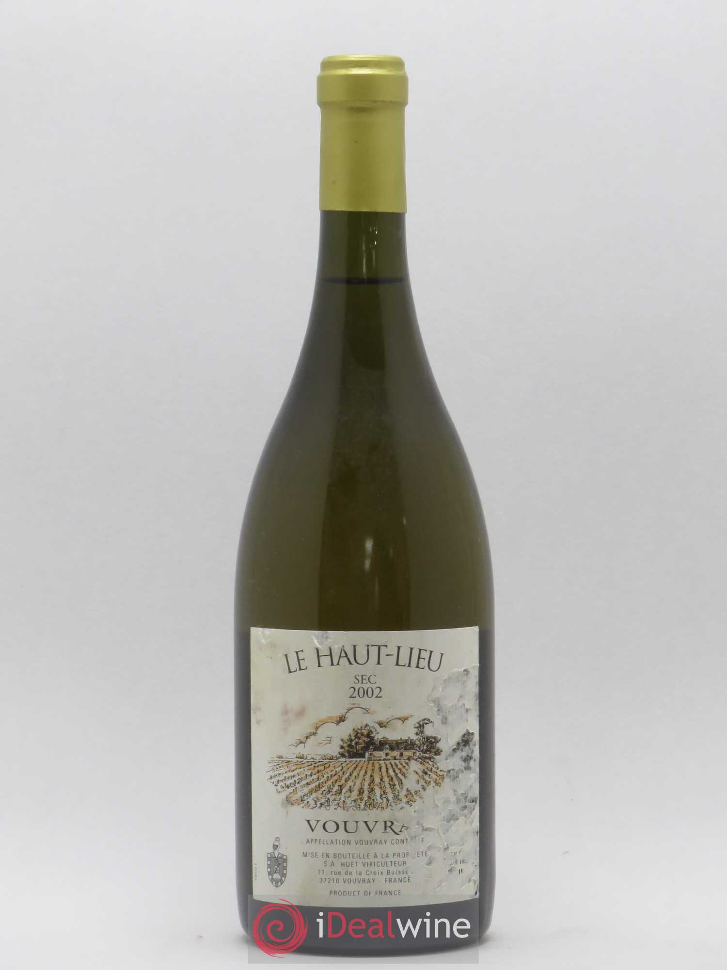 Vouvray Le Haut-Lieu Sec Domaine Huet 2002 - Lot de 1 bouteille - 0
