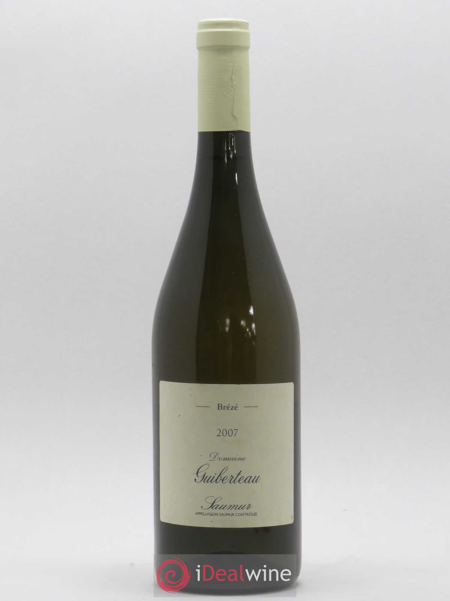 Saumur Brézé Domaine Guiberteau 2007 - Lot de 1 bouteille - 0