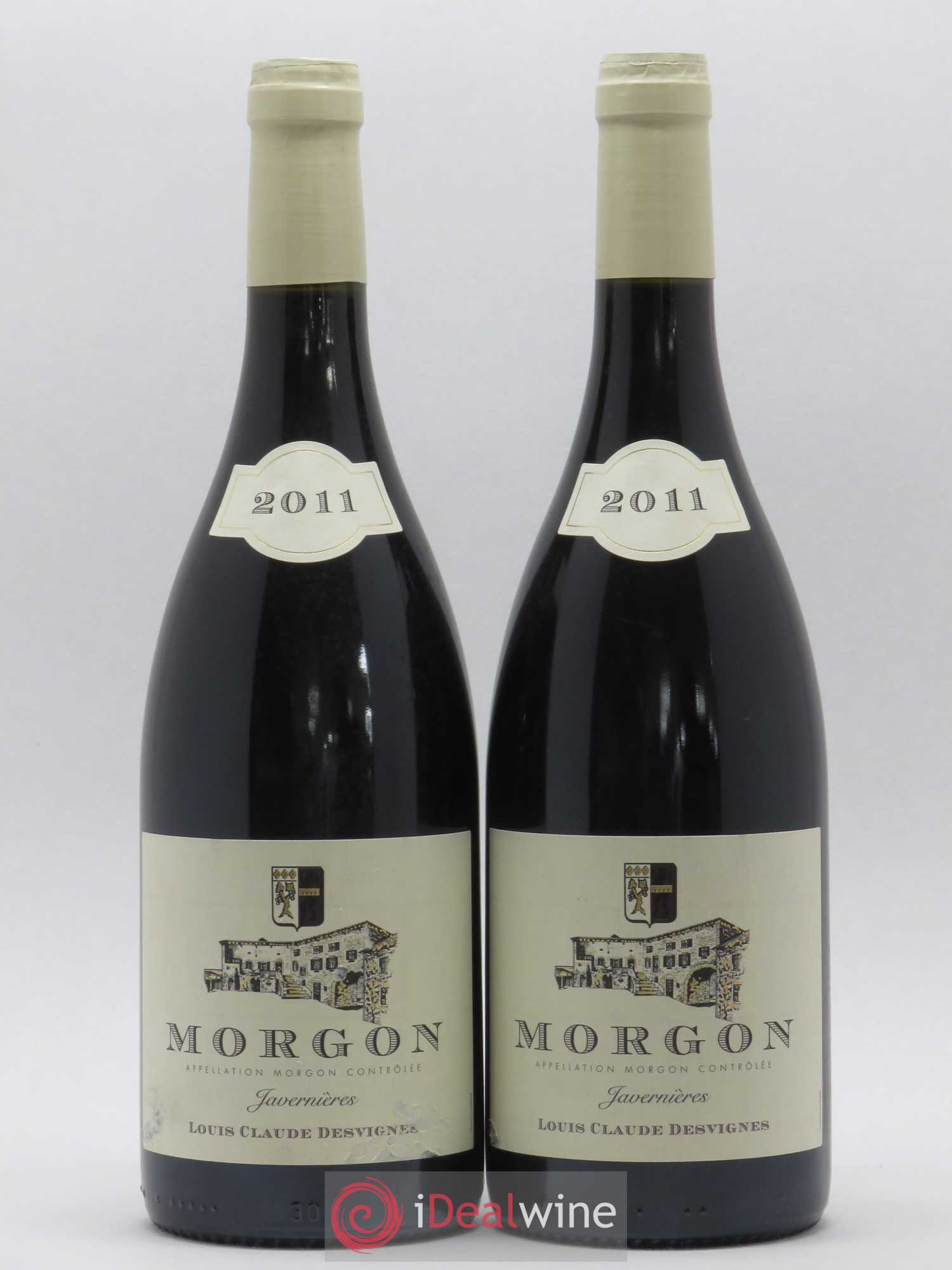 Morgon Côte de Py Javernières Louis-Claude Desvignes 2011 - Lot de 2 bouteilles - 0