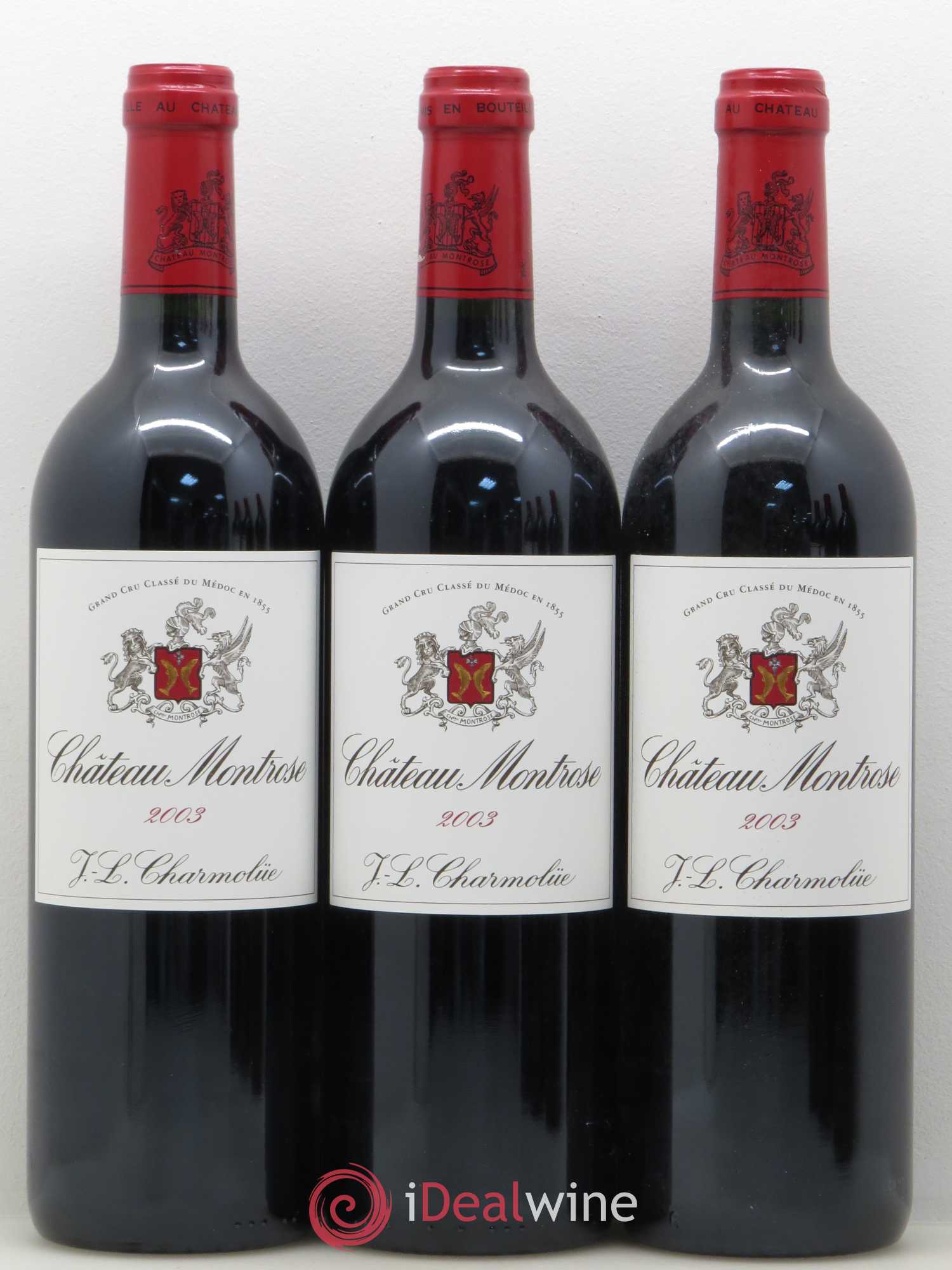 Château Montrose 2ème Grand Cru Classé 2003 - Lot de 6 bouteilles - 1