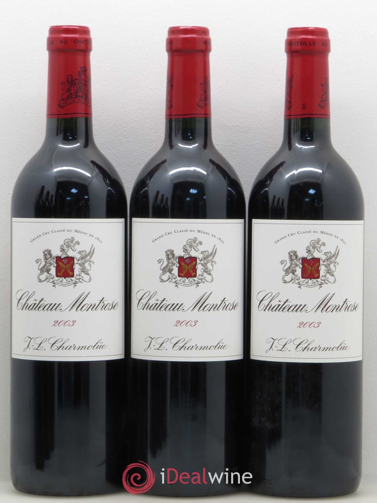 Château Montrose 2ème Grand Cru Classé 2003 - Lot de 6 bouteilles - 3