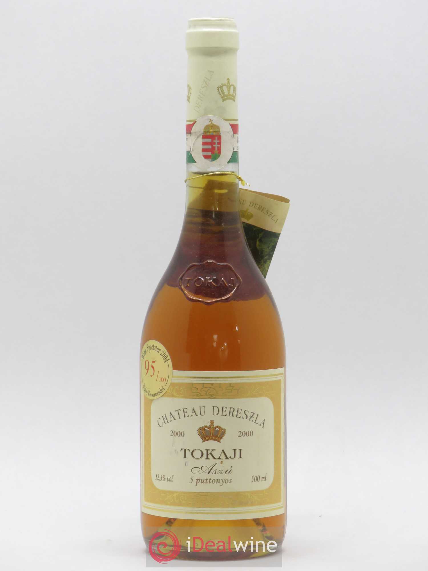 Tokaji Aszu 5 Puttonyos Château Dereszla 50cl 2000 - Posten von 1 Flasche - 0