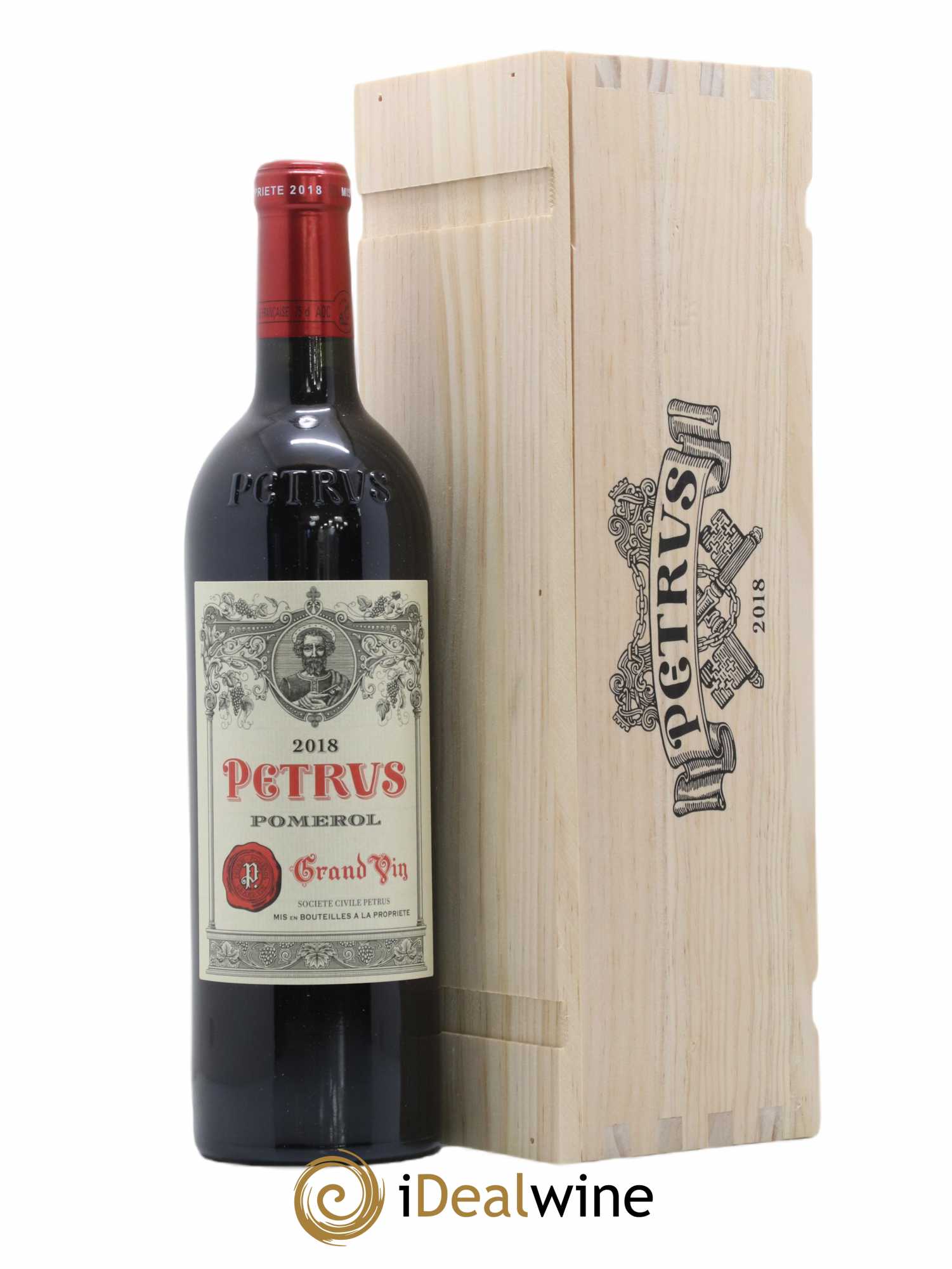 Petrus 2018 - Lot de 1 bouteille - 0