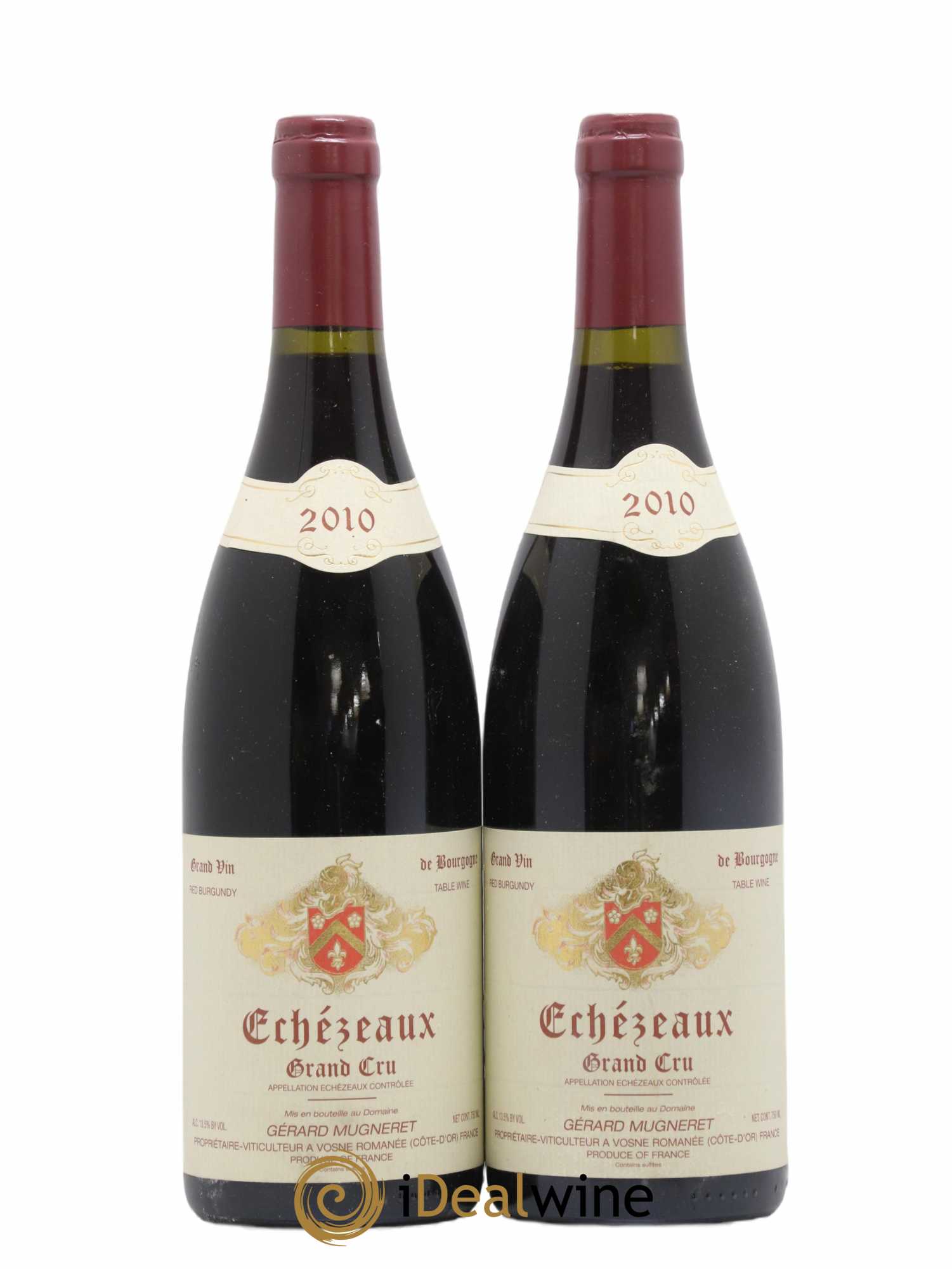 Echezeaux Grand Cru Gérard Mugneret 2010 - Lot de 2 bouteilles - 0