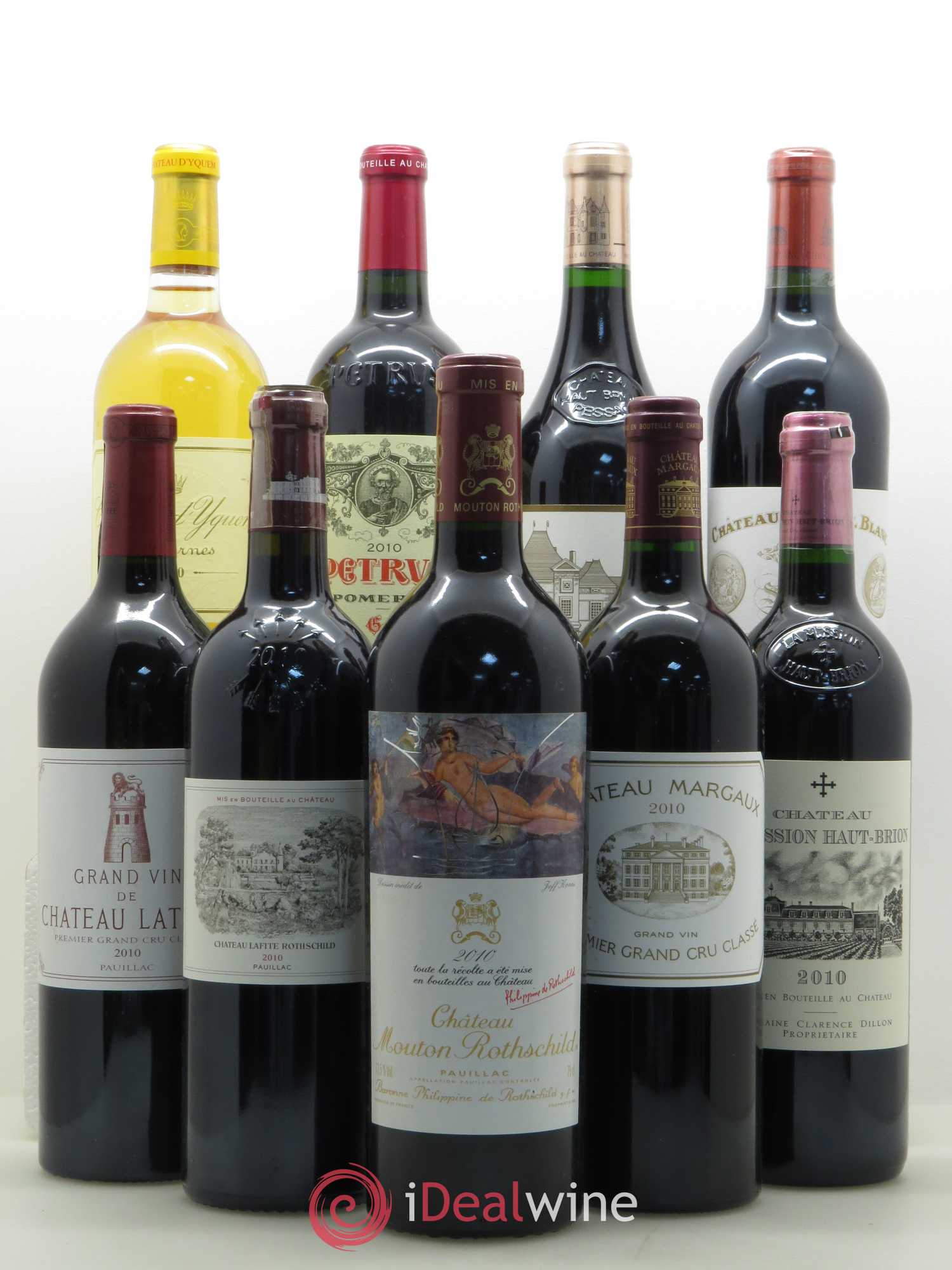 Caisse Collection Duclot 2010 - Lot de 9 bouteilles - 0