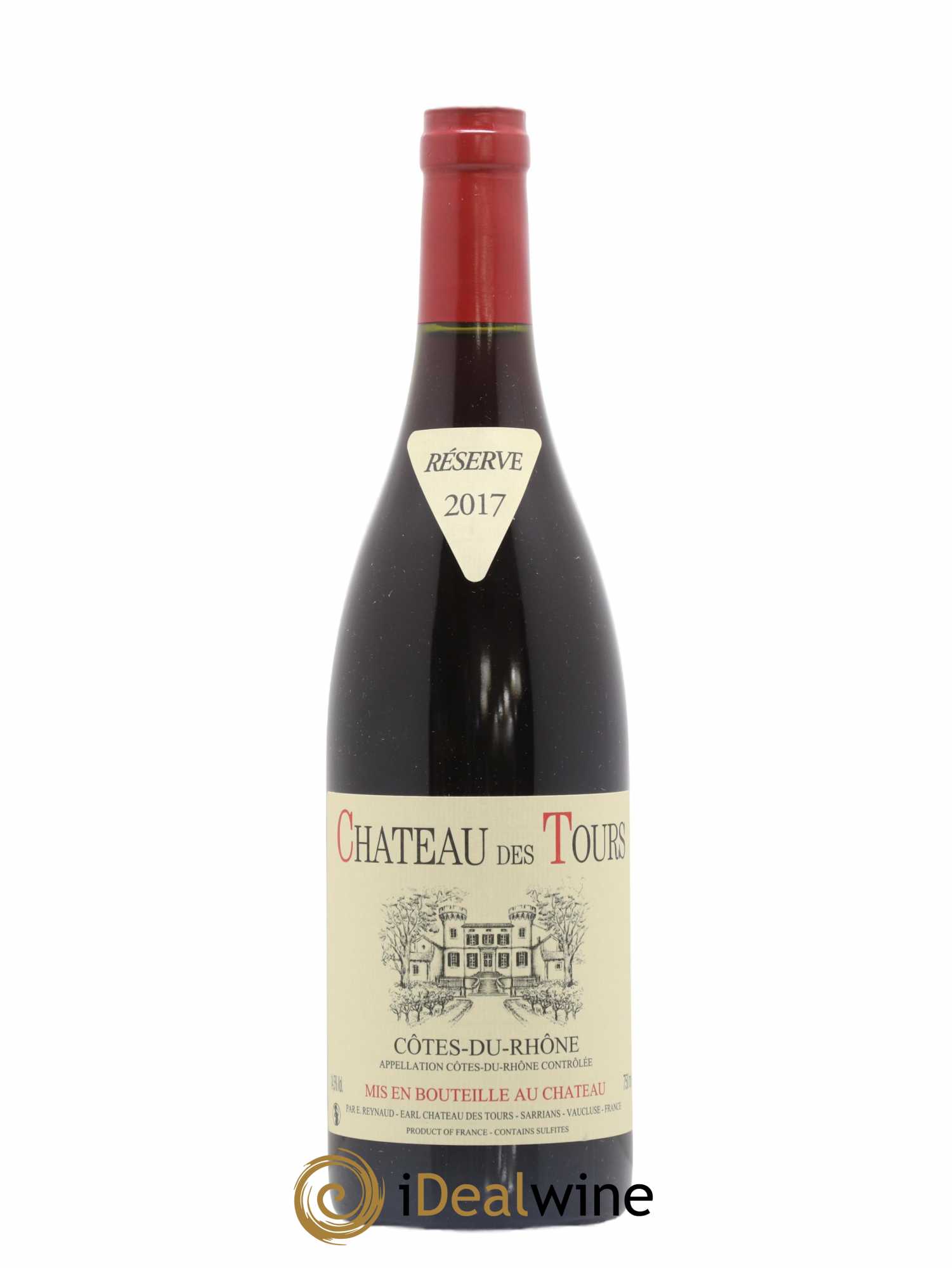 Côtes-du-Rhône Château des Tours Emmanuel Reynaud 2017 - Lot de 1 bouteille - 0
