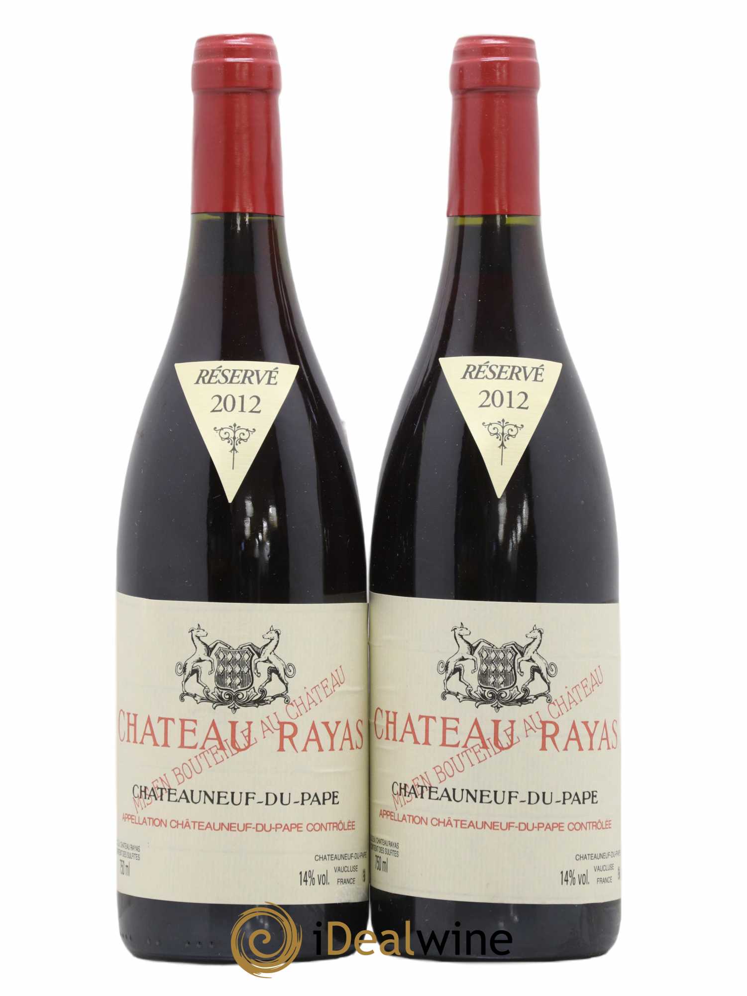 Châteauneuf-du-Pape Château Rayas Emmanuel Reynaud 2012 - Lot de 2 bouteilles - 0