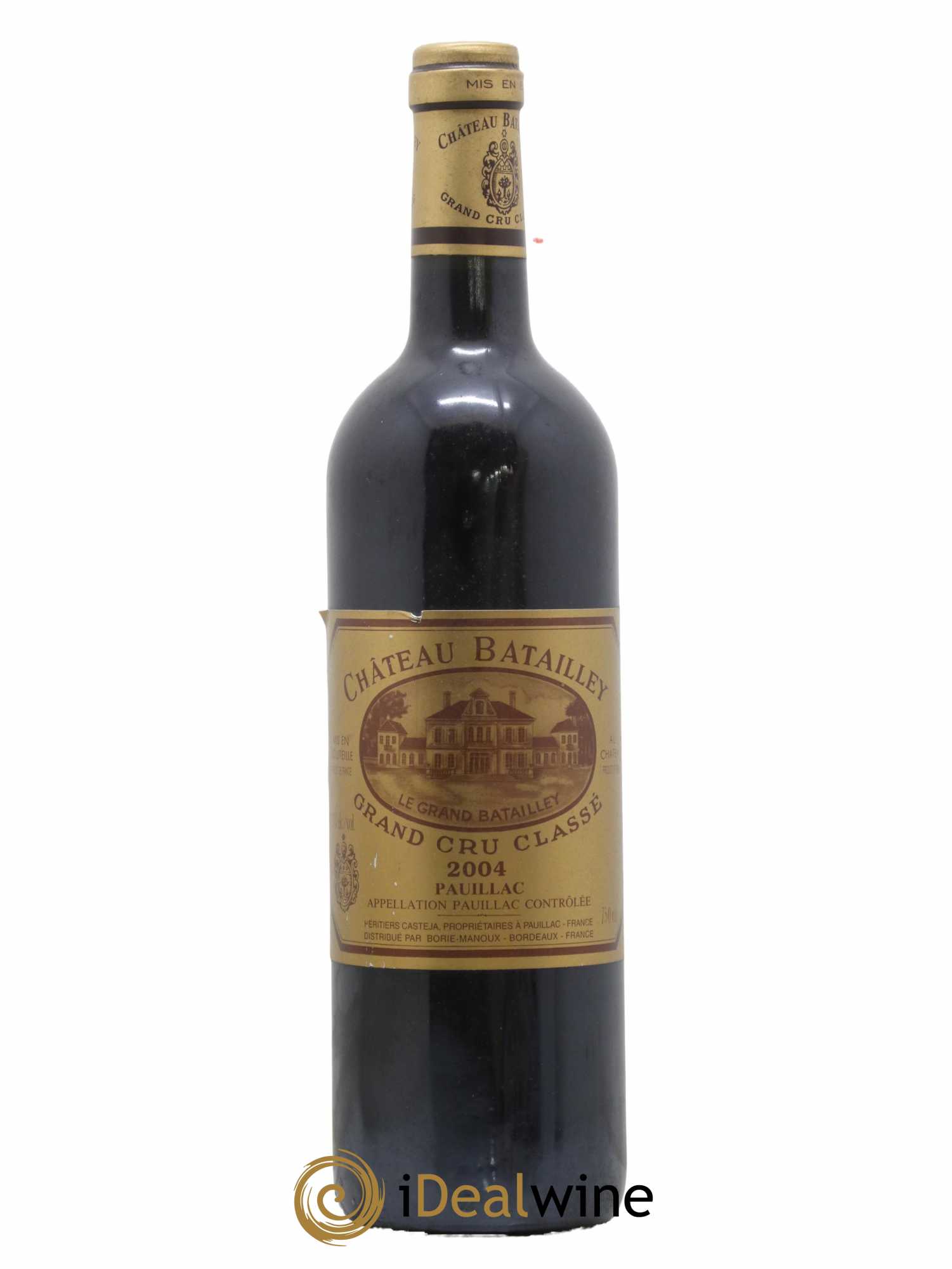 Château Batailley 5ème Grand Cru Classé 2004 - Lot de 1 bouteille - 0