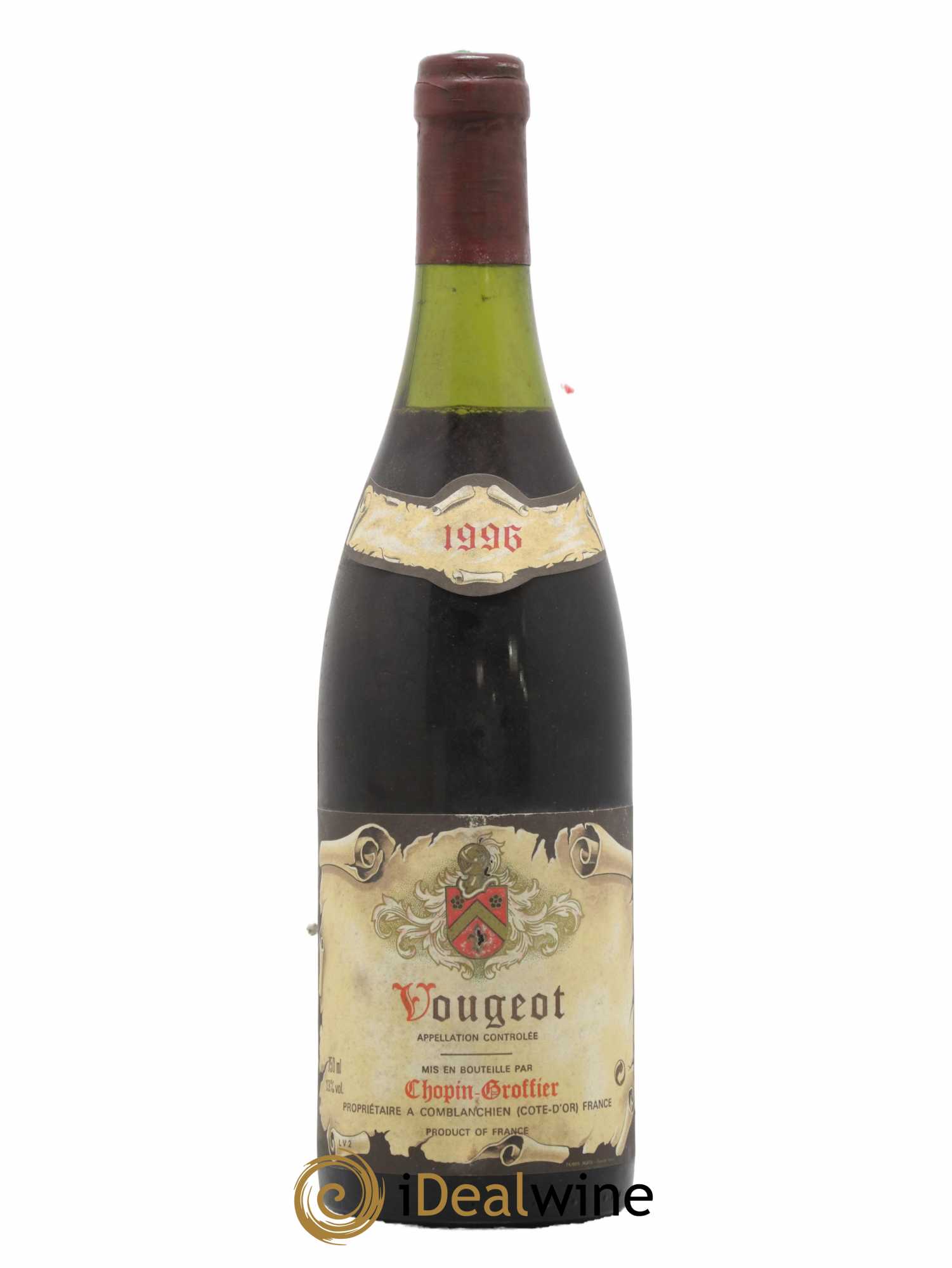 Vougeot Chopin-Groffier 1996 - Lot de 1 bouteille - 0