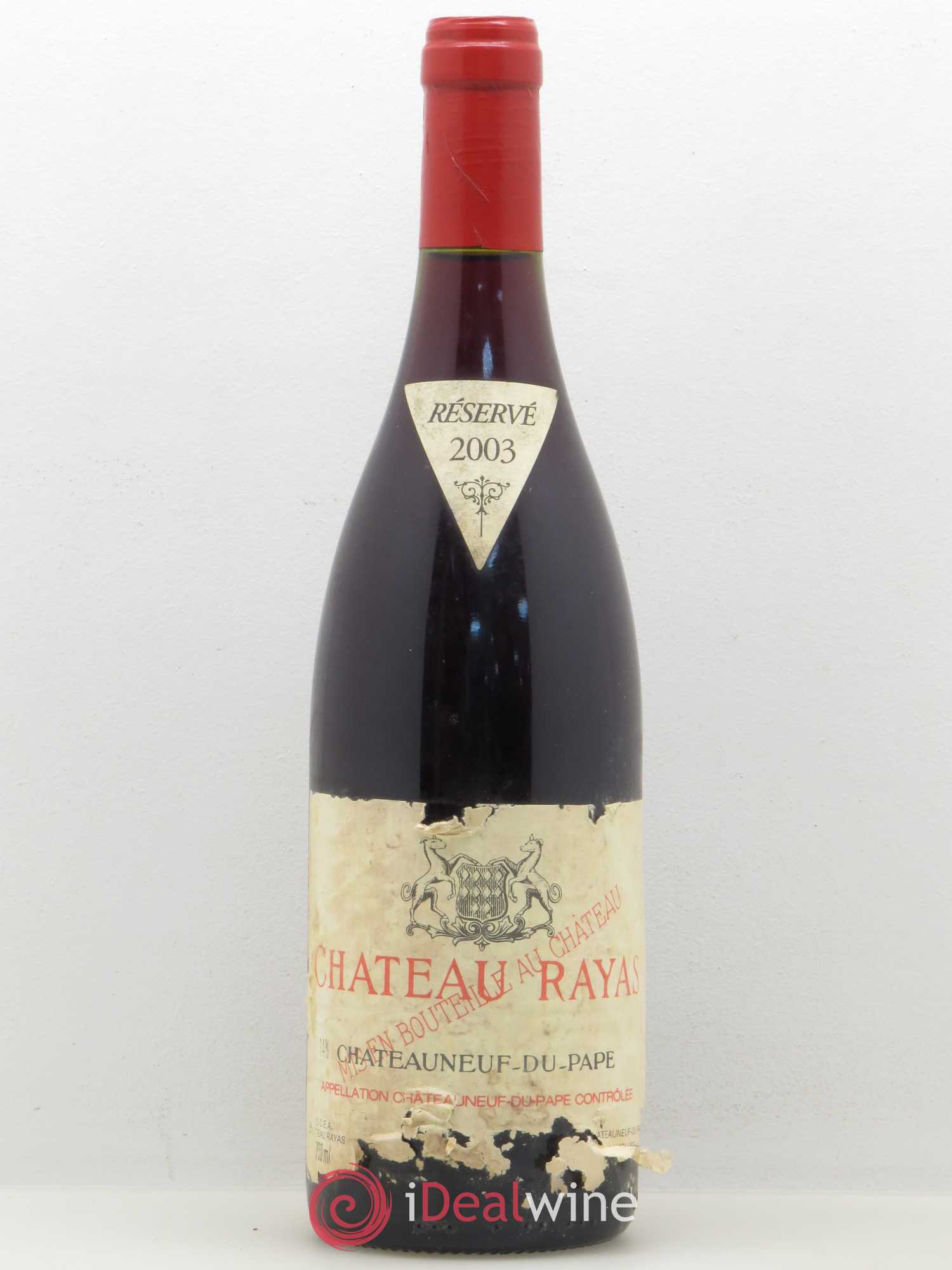 Châteauneuf-du-Pape Château Rayas Emmanuel Reynaud 2003 - Lot de 1 bouteille - 0