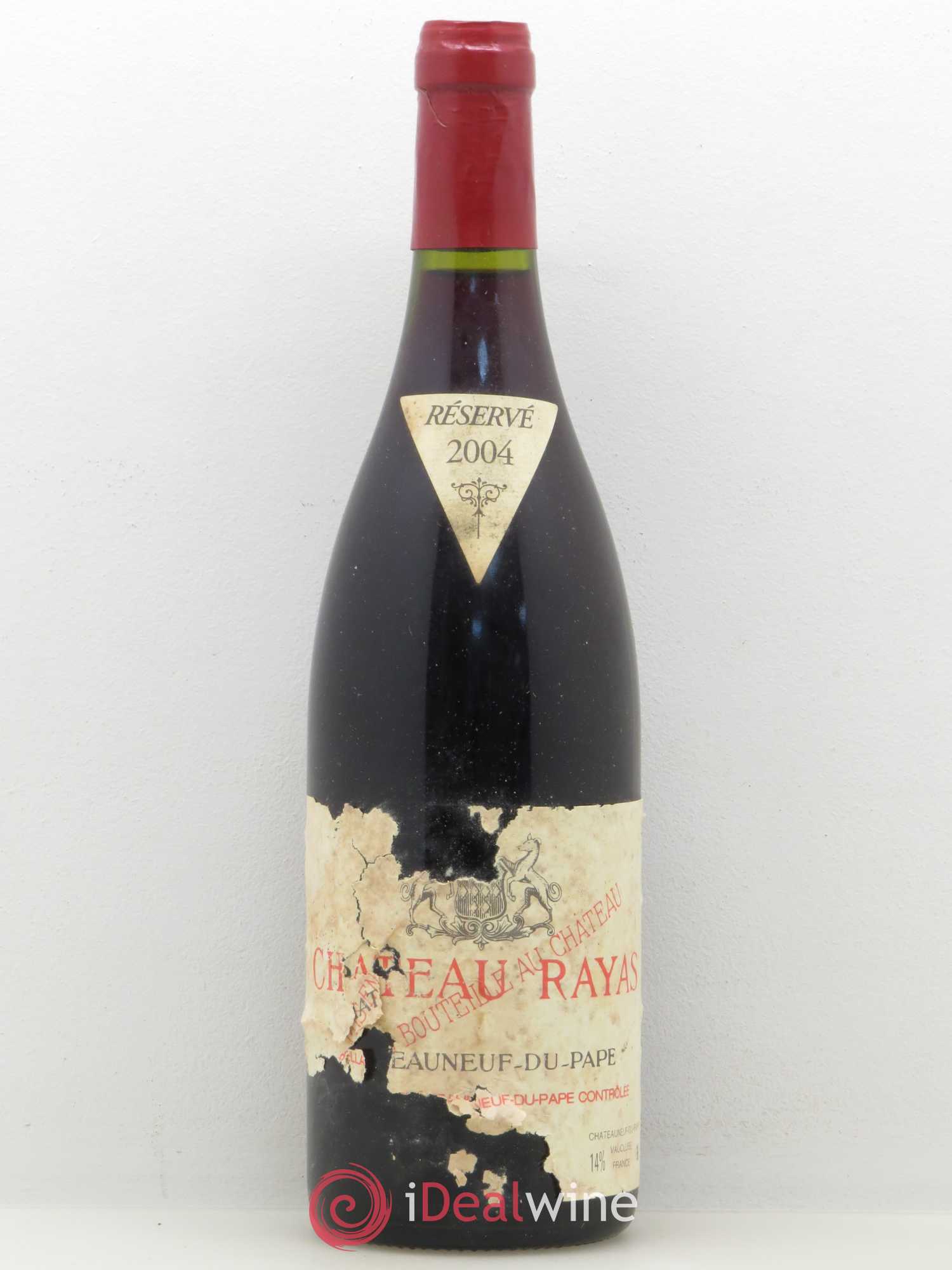 Châteauneuf-du-Pape Château Rayas Emmanuel Reynaud 2004 - Lot de 1 bouteille - 0