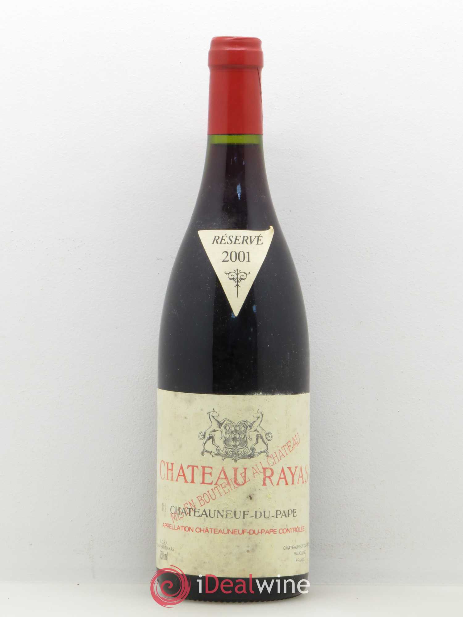 Châteauneuf-du-Pape Château Rayas Emmanuel Reynaud 2001 - Lot de 1 bouteille - 0