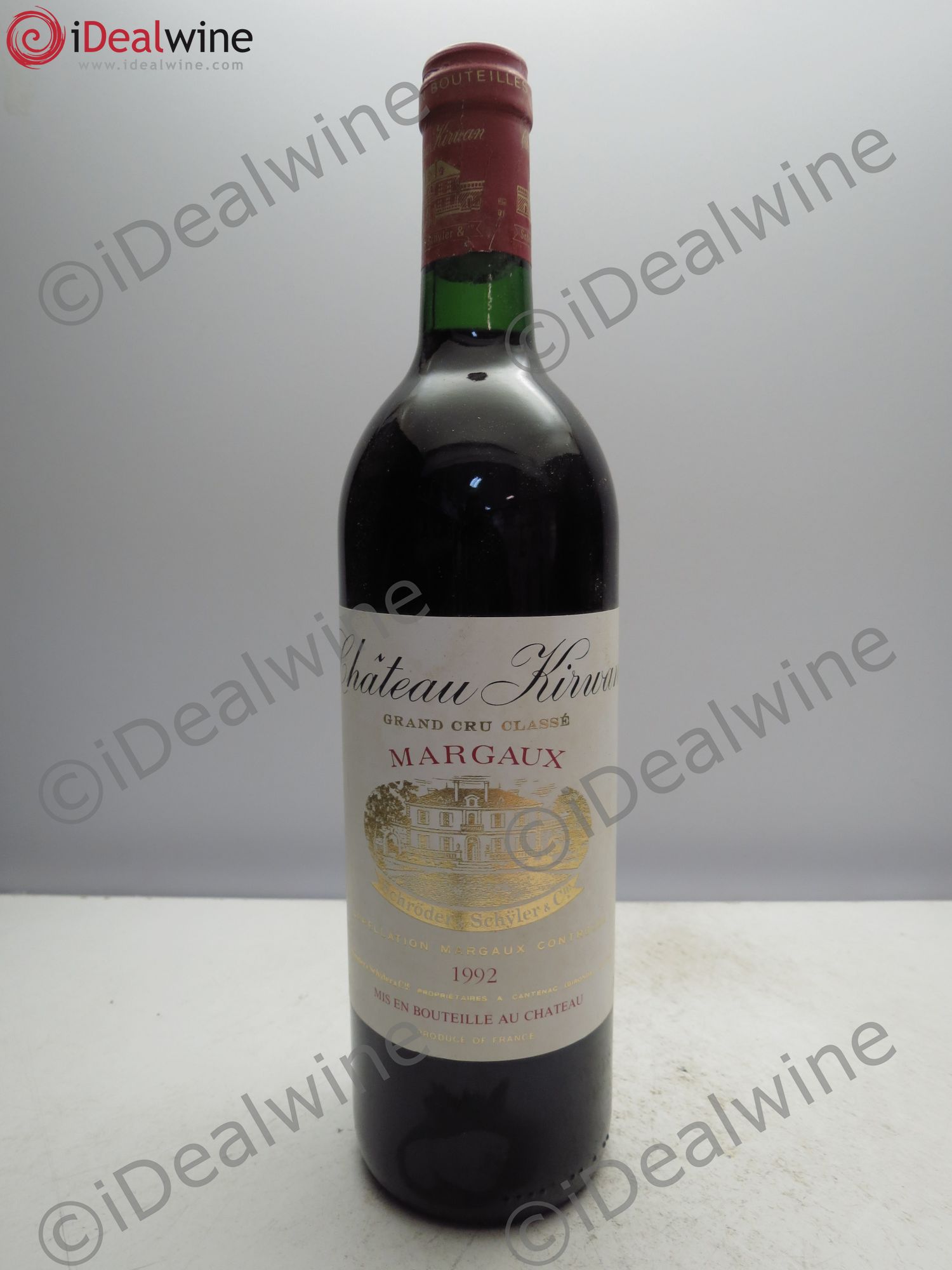 Château Kirwan 3ème Grand Cru Classé (CBO sans couvercle) 1992 - Lot de 6 bouteilles - 0