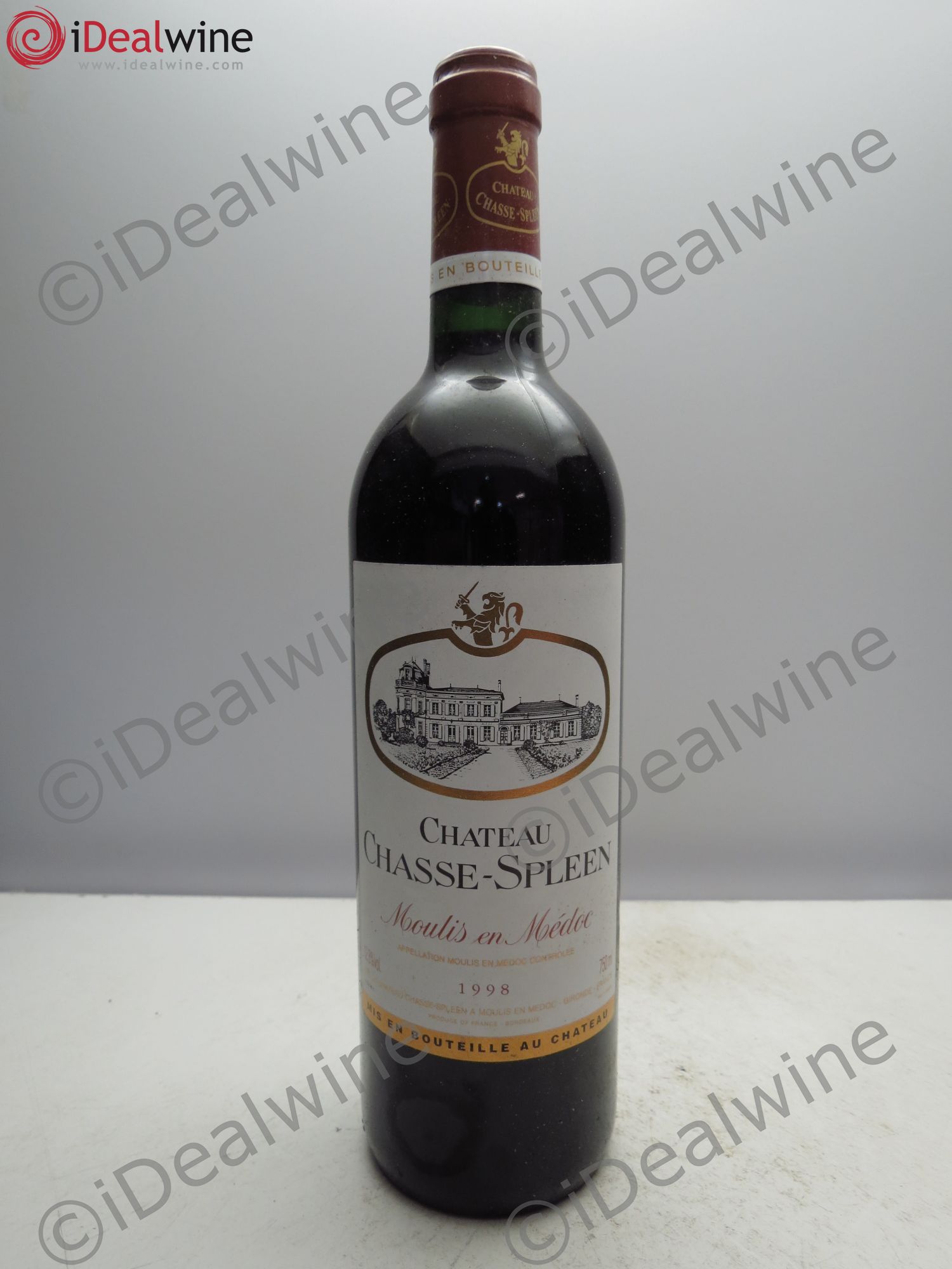 Château Chasse Spleen 1998 - Lot de 6 bouteilles - 0