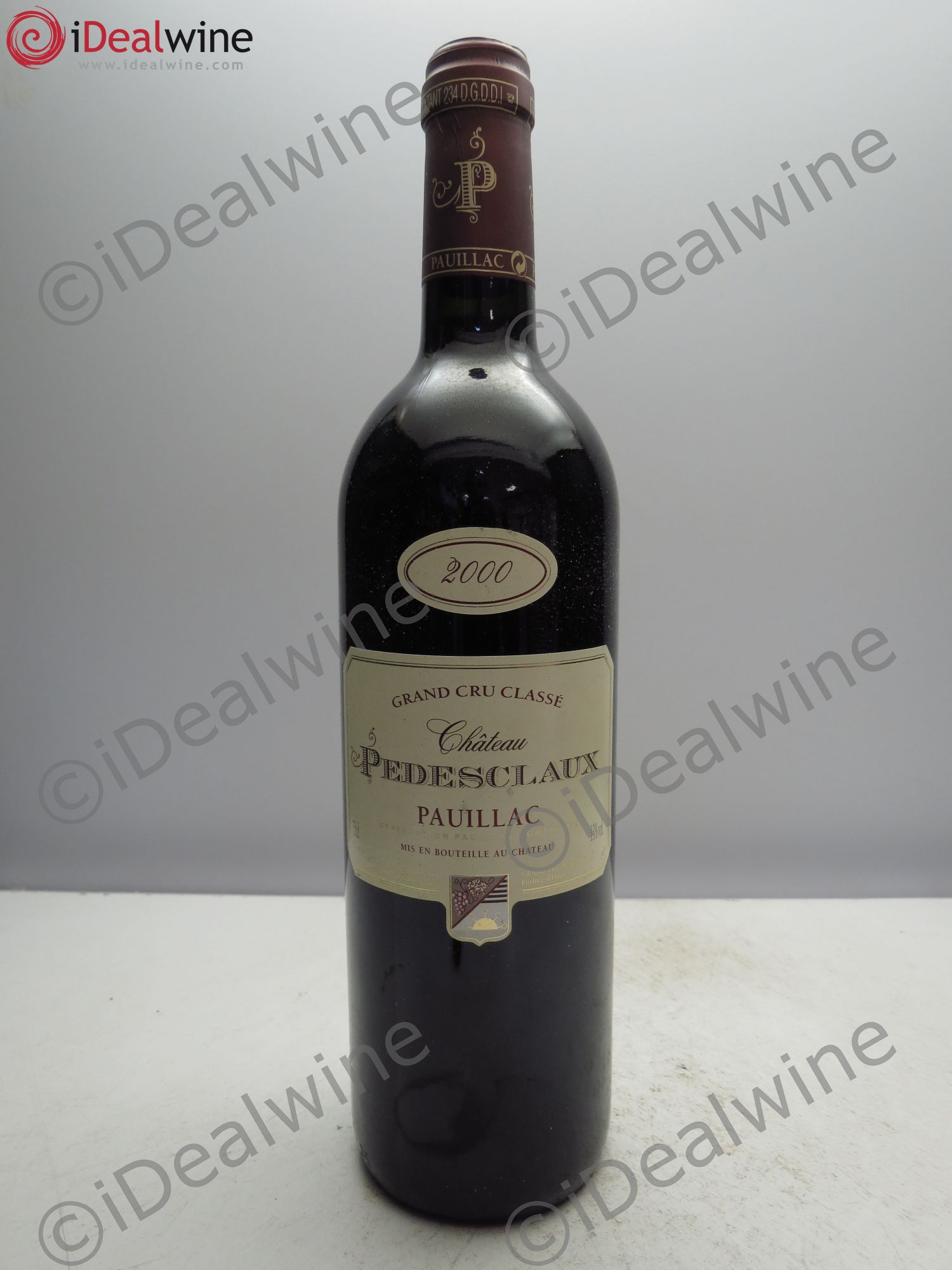 Château Pedesclaux 5ème Grand Cru Classé 2000 - Lot de 6 bouteilles - 0