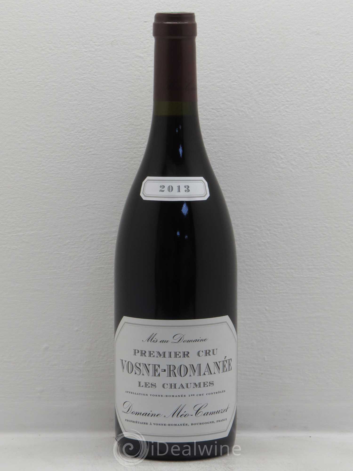 Vosne-Romanée 1er Cru Les Chaumes Méo-Camuzet (Domaine) 2013 - Lot de 1 bouteille - 0