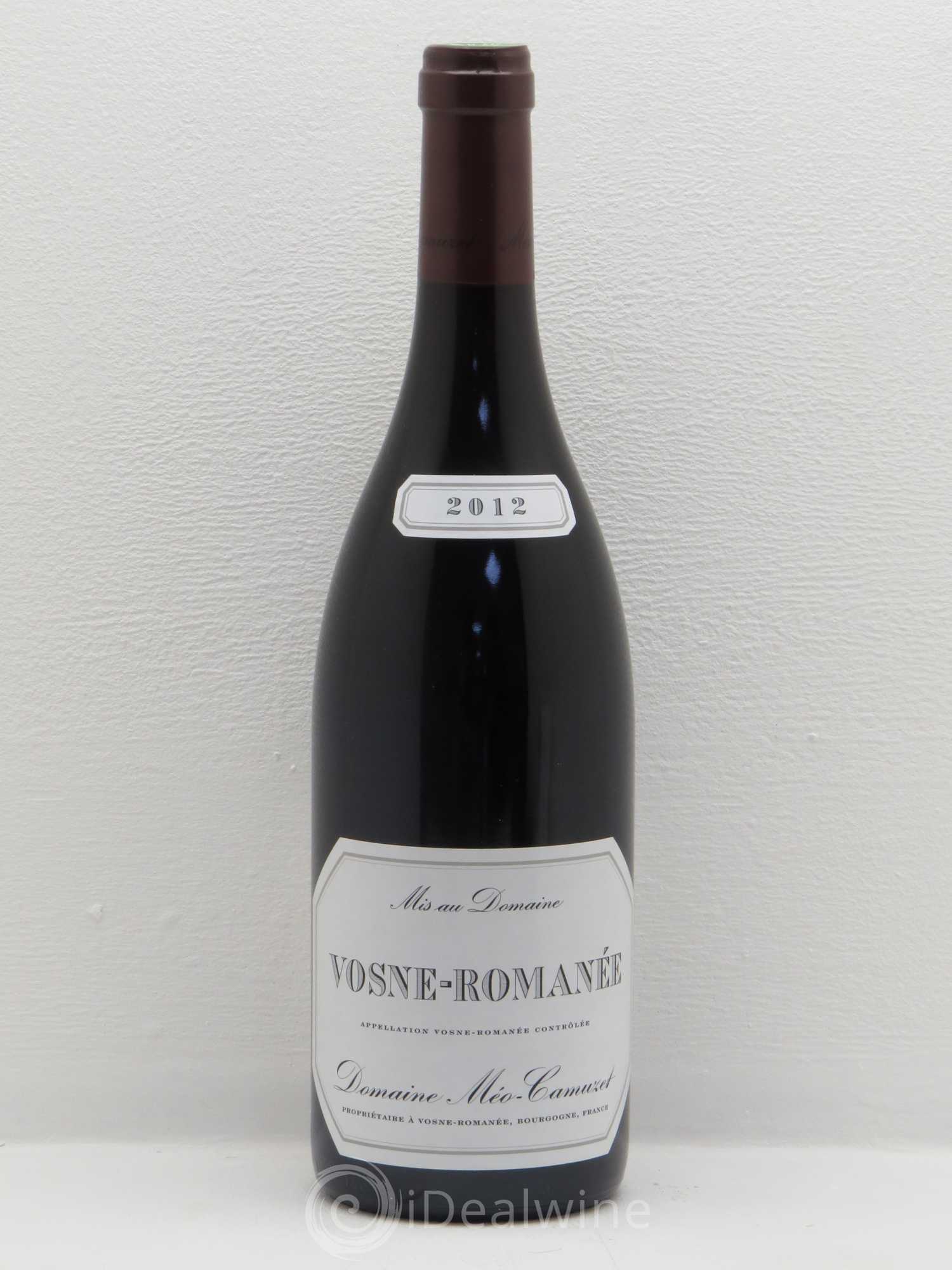Vosne-Romanée Méo-Camuzet (Domaine) 2012 - Lot de 1 bouteille - 0