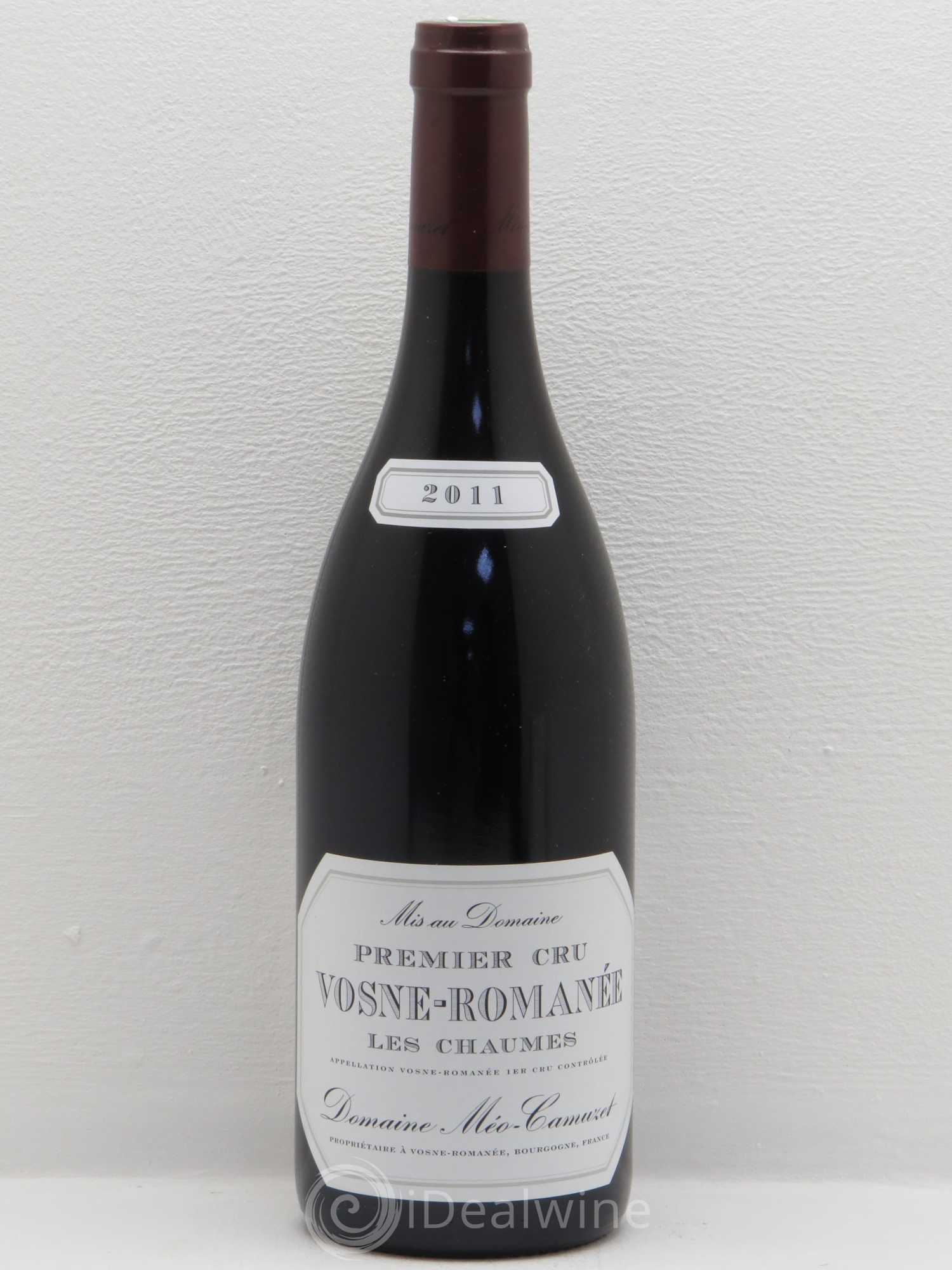 Vosne-Romanée 1er Cru Les Chaumes Méo-Camuzet (Domaine) 2011 - Lot de 1 bouteille - 0
