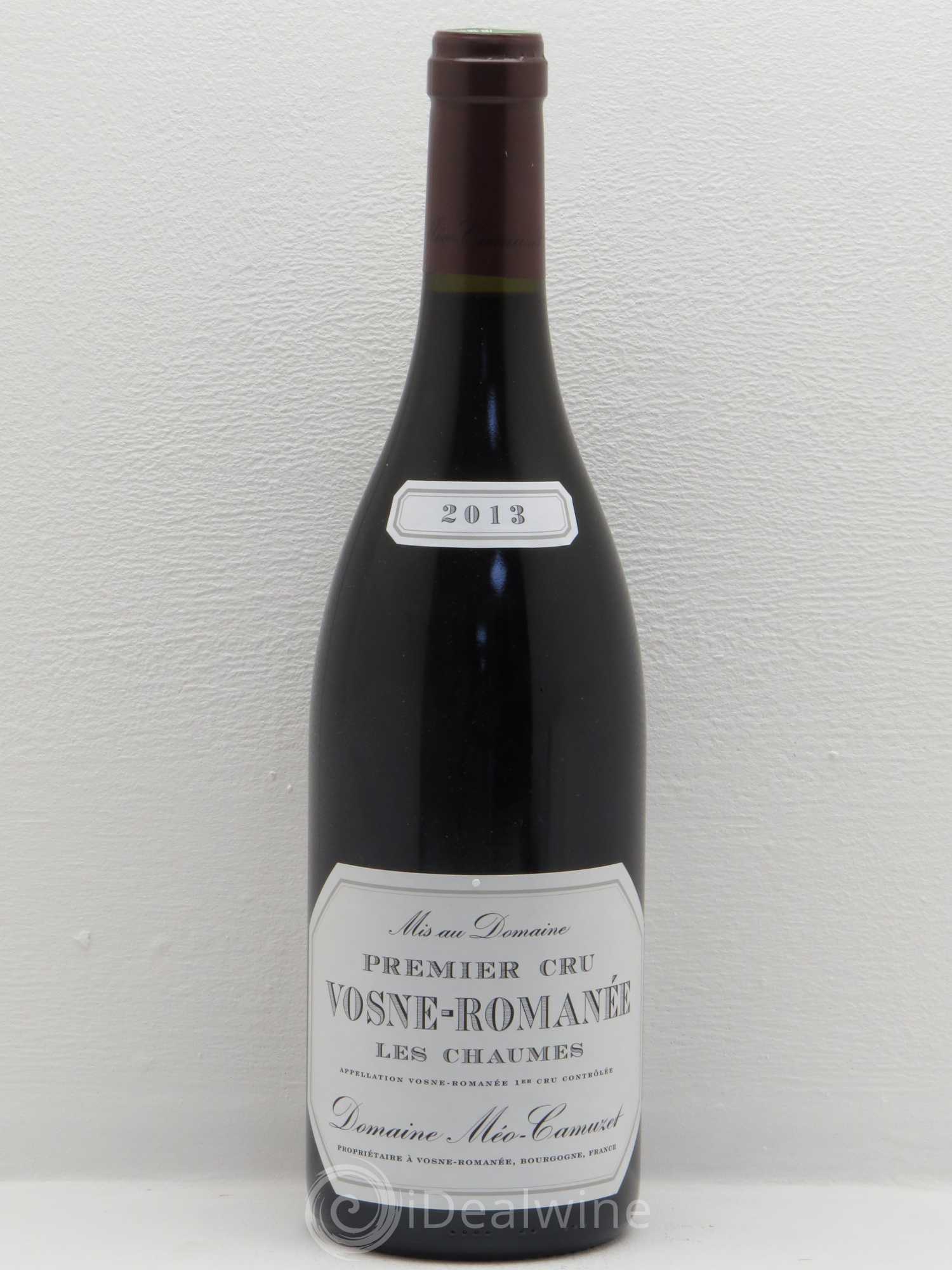 Vosne-Romanée 1er Cru Les Chaumes Méo-Camuzet (Domaine) 2013 - Lot de 1 bouteille - 0