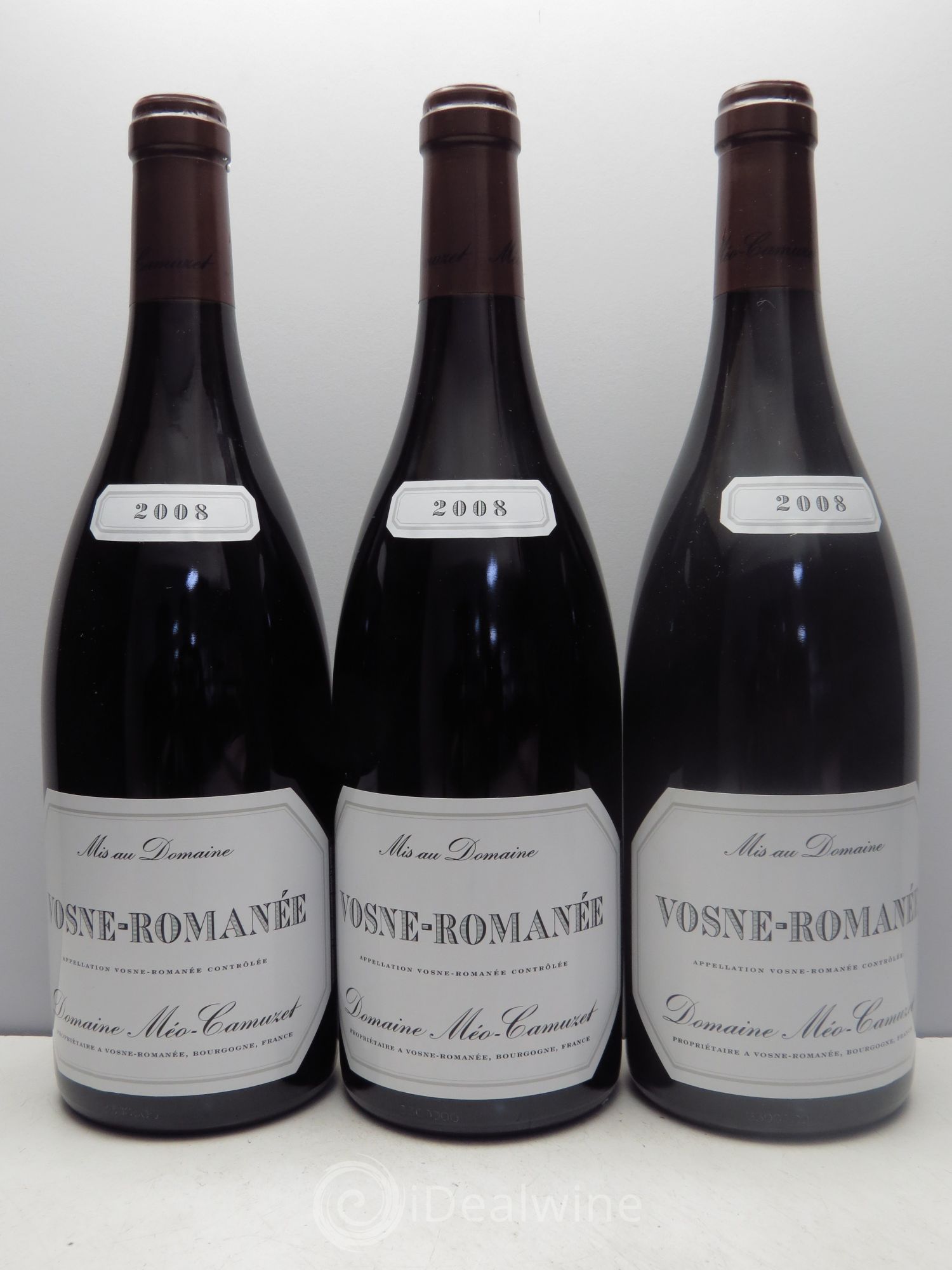 Vosne-Romanée Méo-Camuzet (Domaine) 2008 - Lot de 3 bouteilles - 0