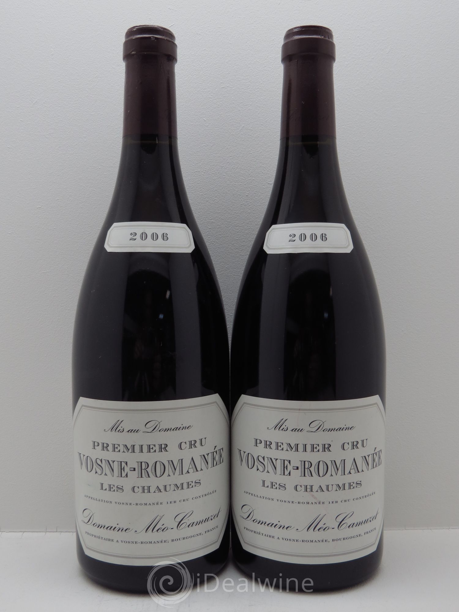 Vosne-Romanée 1er Cru Les Chaumes Méo-Camuzet (Domaine) 2006 - Lot de 2 bouteilles - 0