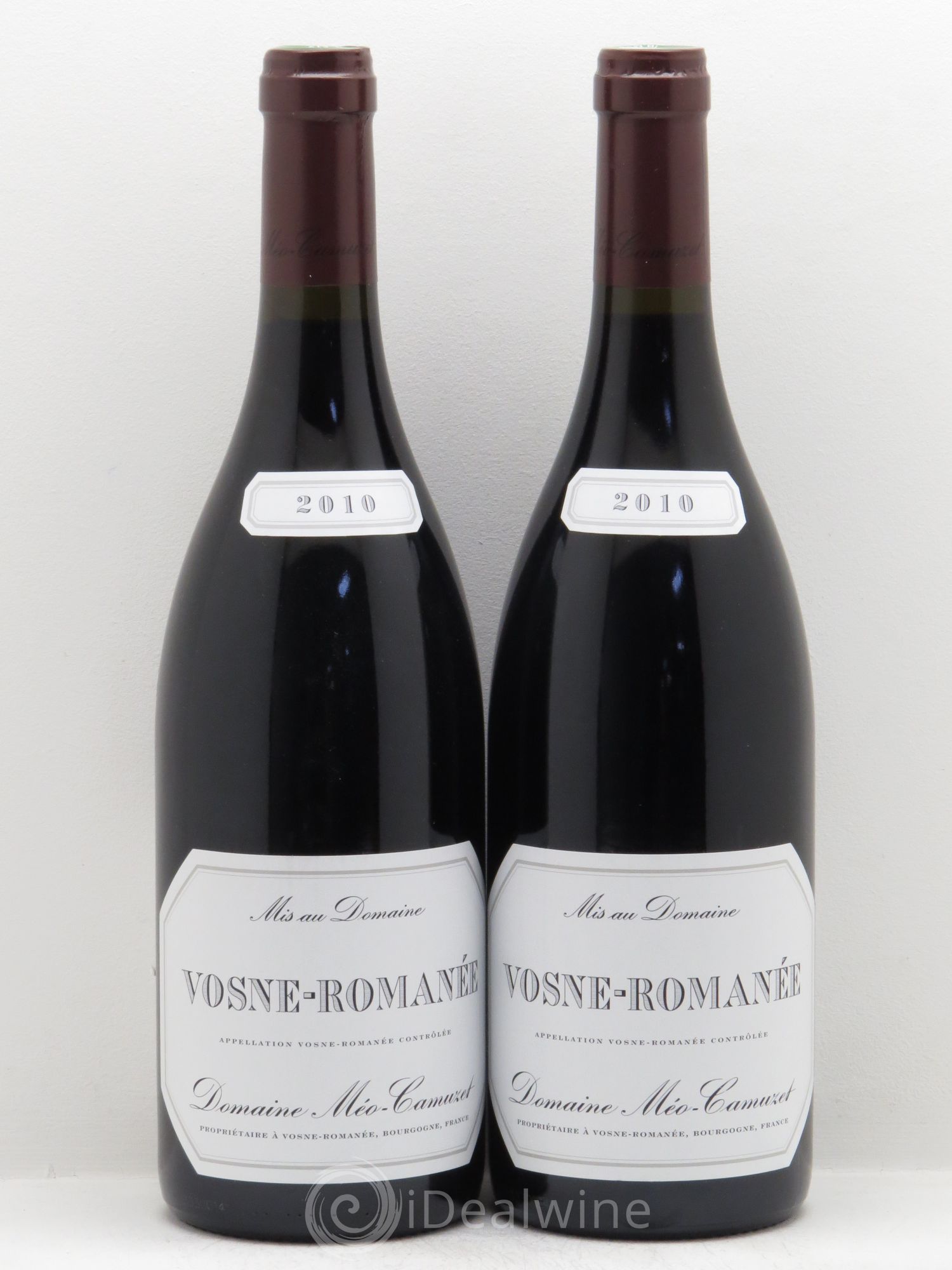 Vosne-Romanée Méo-Camuzet (Domaine) 2010 - Lot de 2 bouteilles - 0