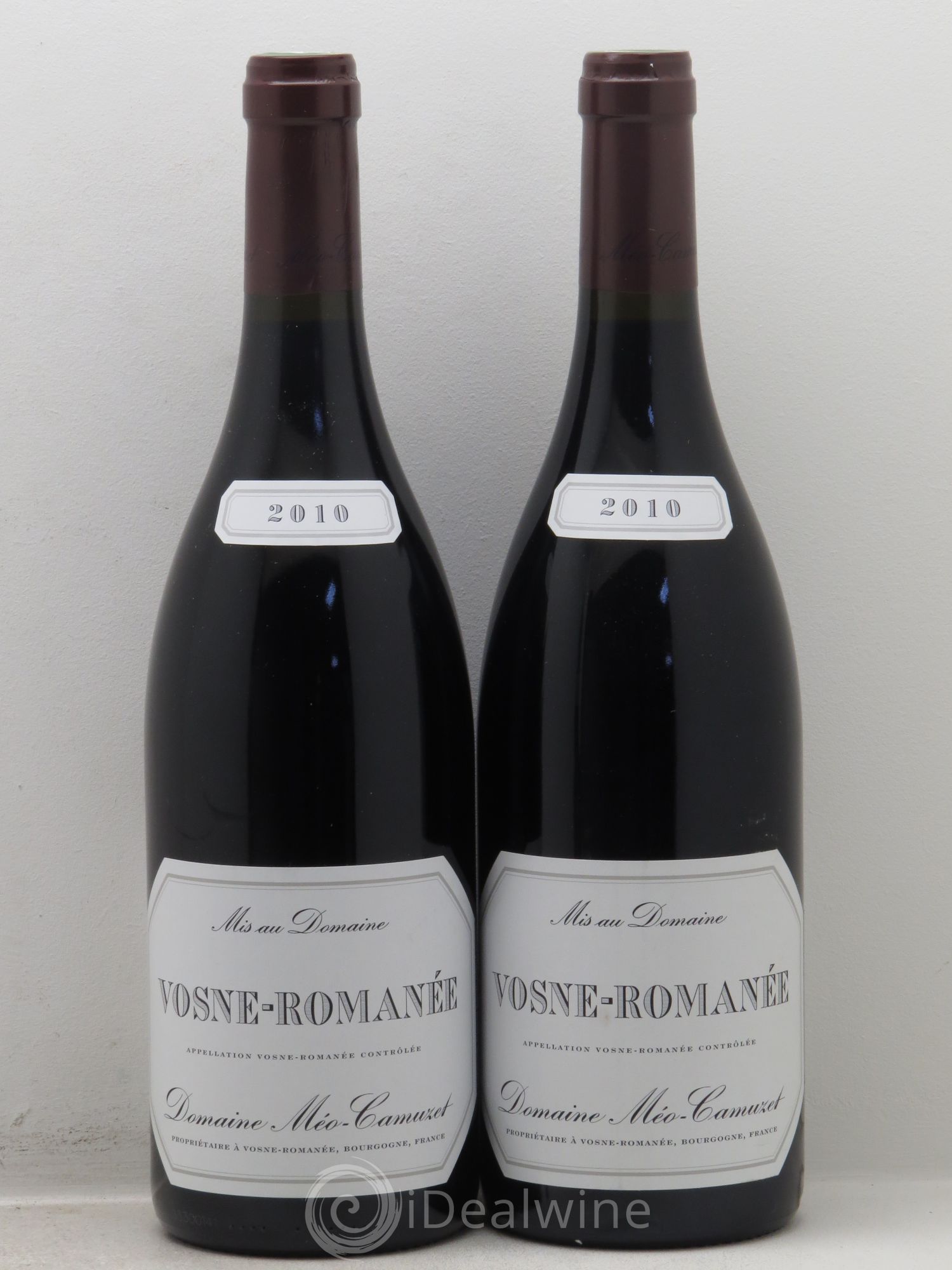 Vosne-Romanée Méo-Camuzet (Domaine) 2010 - Lot de 2 bouteilles - 0