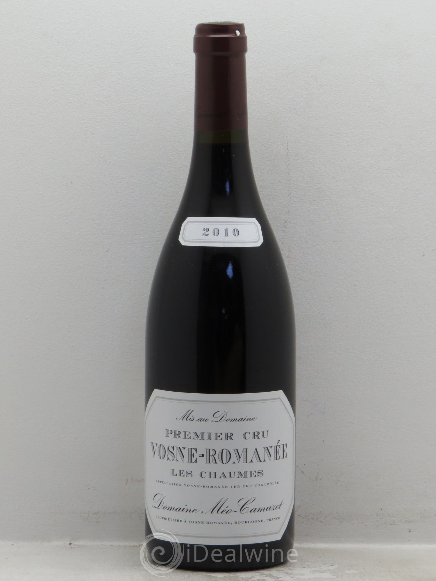 Vosne-Romanée 1er Cru Les Chaumes Méo-Camuzet (Domaine) 2010 - Lot de 1 bouteille - 0