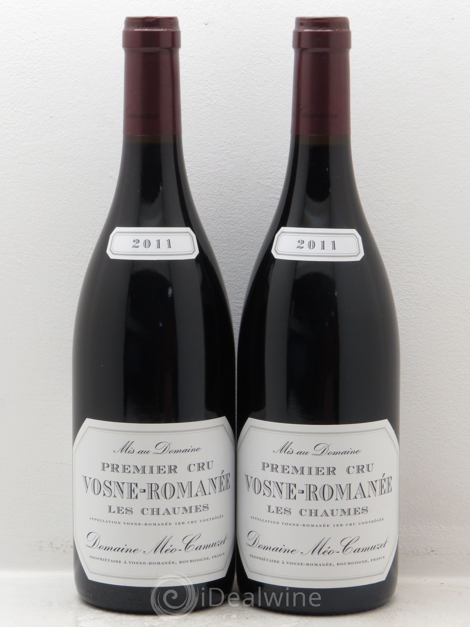 Vosne-Romanée 1er Cru Les Chaumes Méo-Camuzet (Domaine) 2011 - Lot de 2 bouteilles - 0