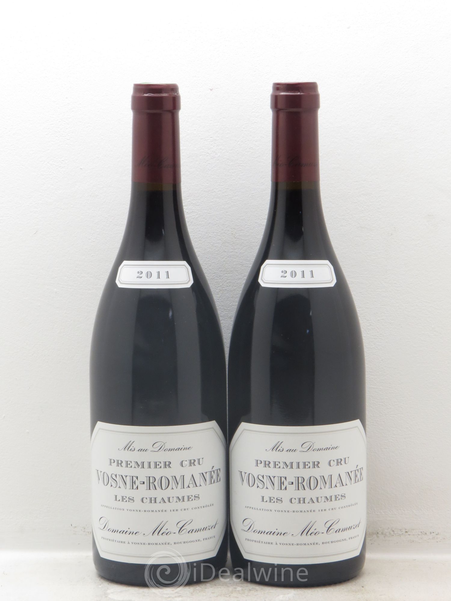 Vosne-Romanée 1er Cru Les Chaumes Méo-Camuzet (Domaine) 2011 - Lot de 2 bouteilles - 0